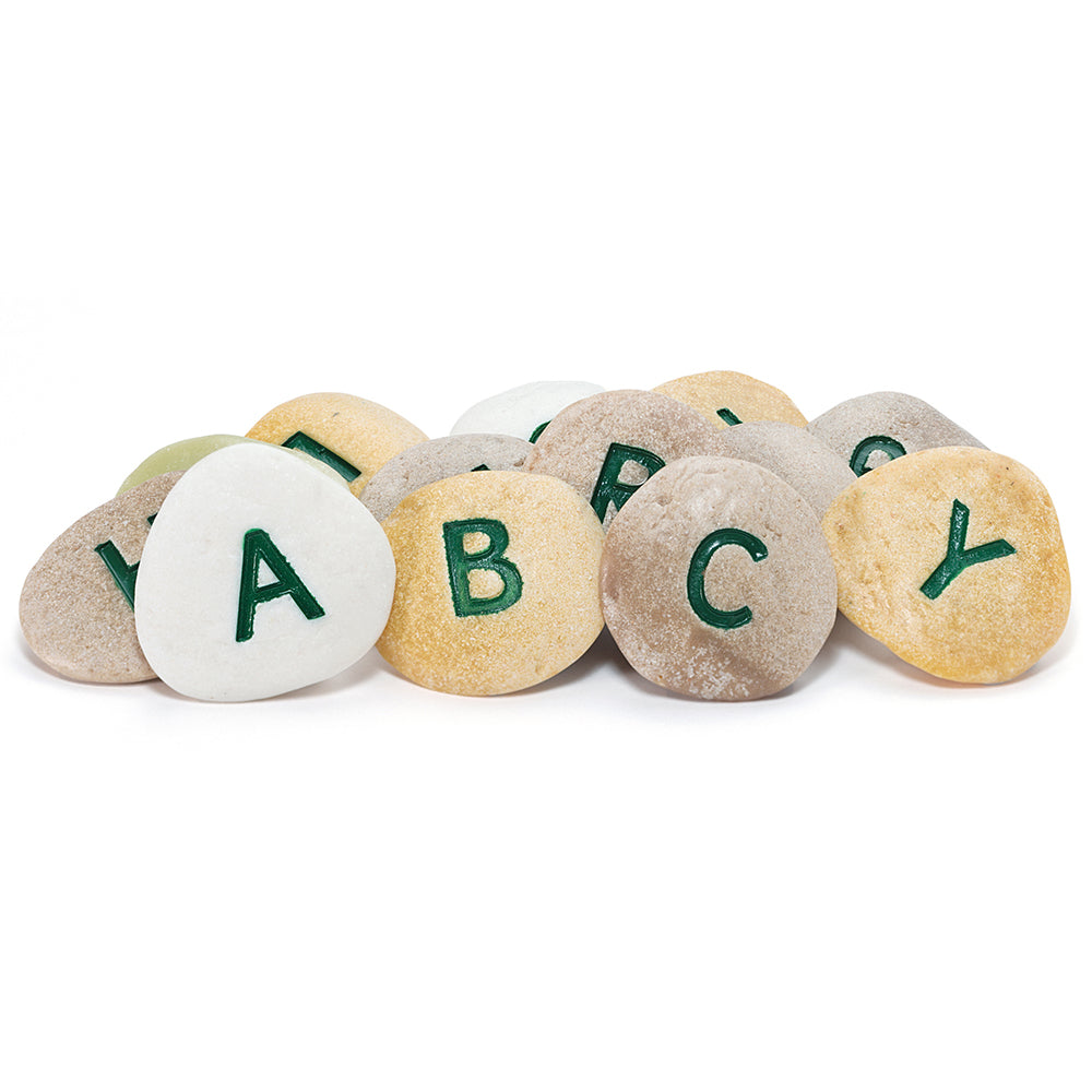 Uppercase Letter Pebbles