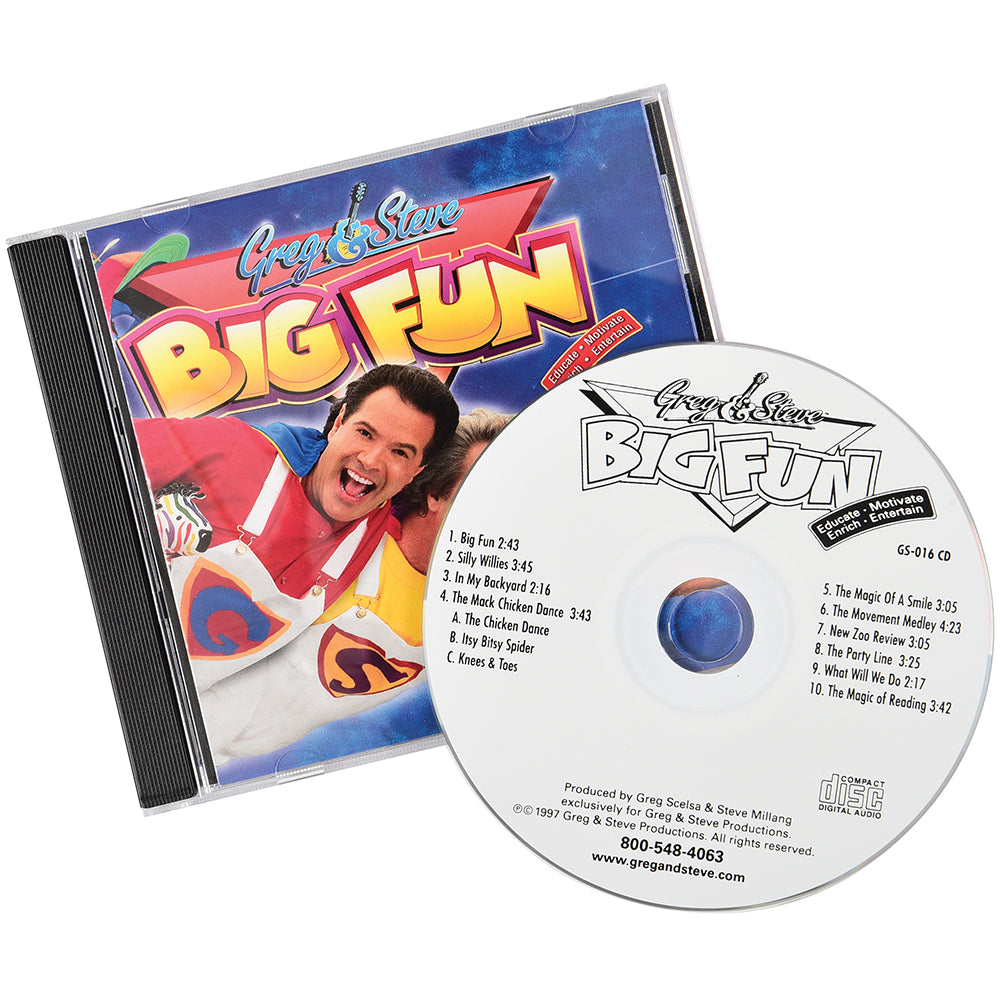 Big Fun By Greg & Steve - CD