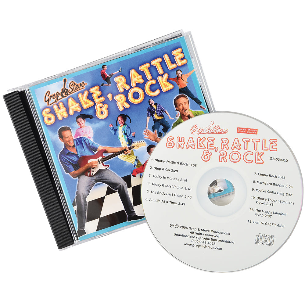 Greg & Steve - Shake, Rattle & Rock - Active Music for Kids