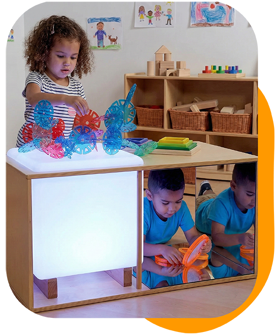 LED Light Tables and Panels for Creative Learning and Sensory Play