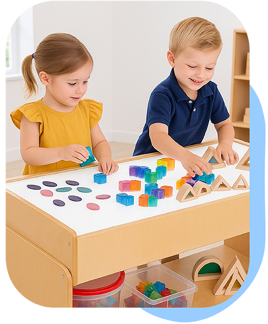 LED Light Tables and Panels for Creative Learning and Sensory Play