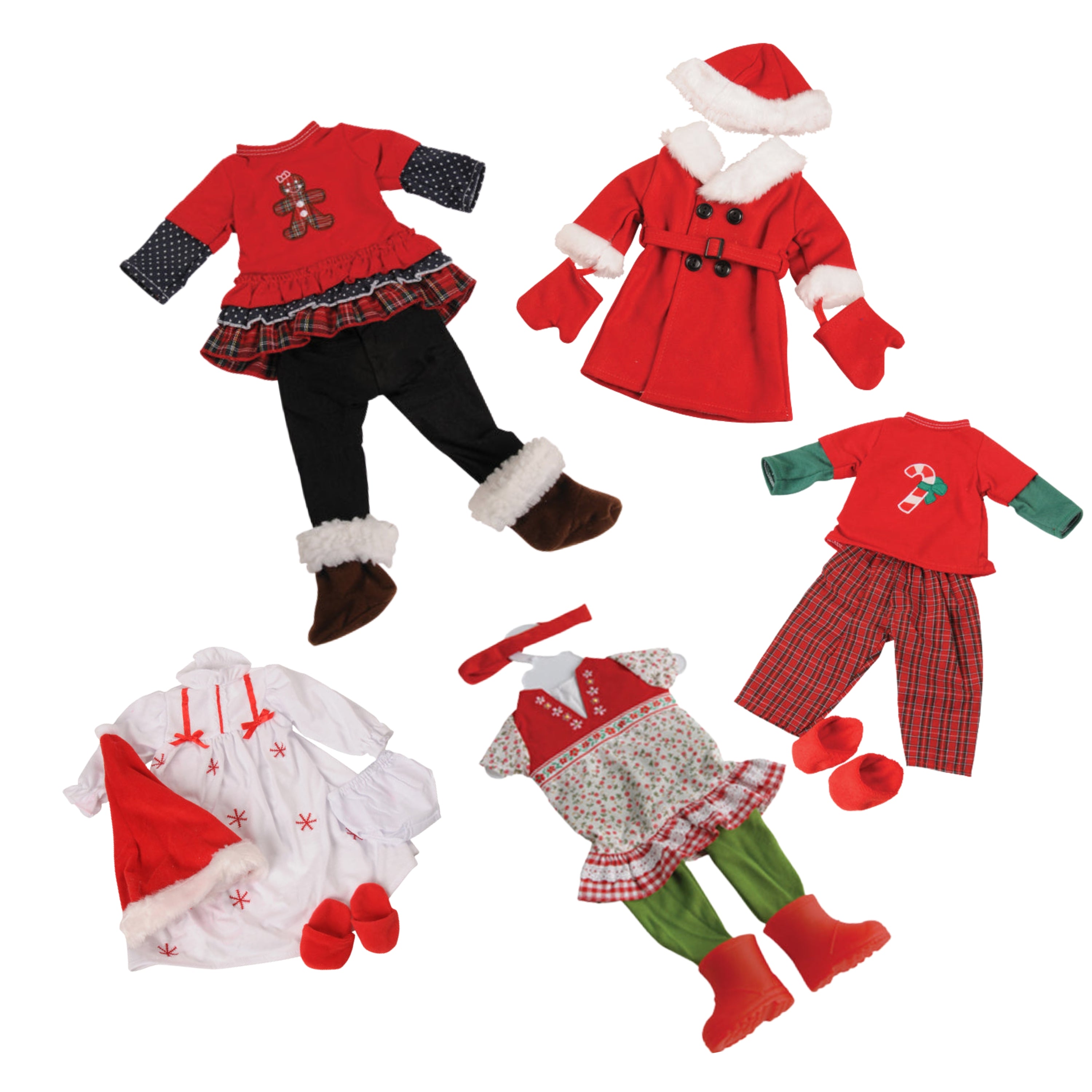 14"-18" Cheerful Doll Clothes - Seasonal Bundle