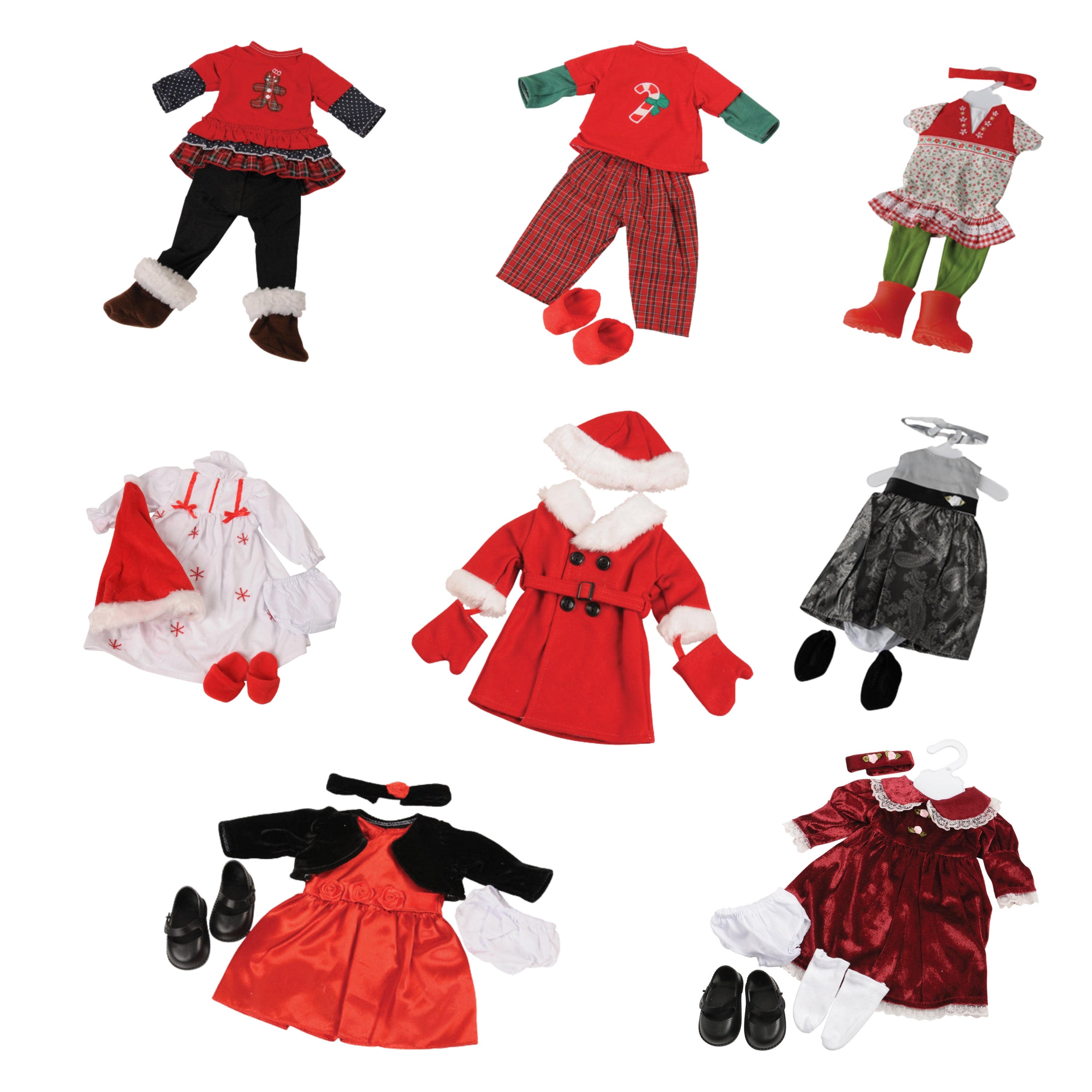 14"-18" Doll Clothes Celebration Bundle