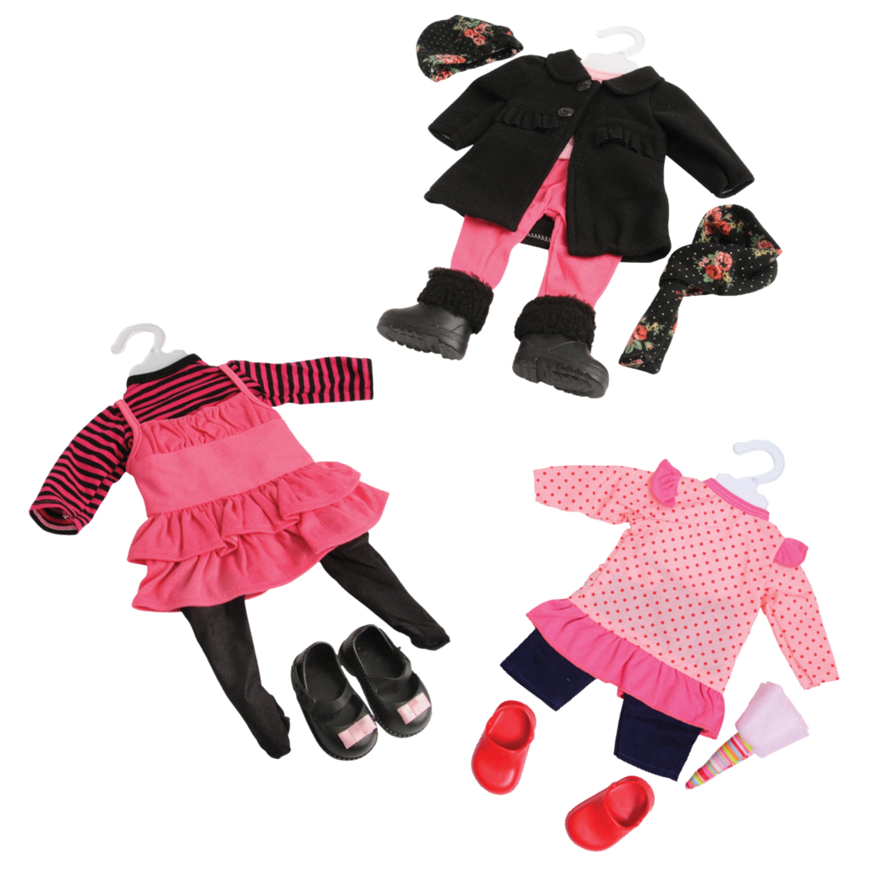14"-18" Doll Mix n' Match Clothes Bundle