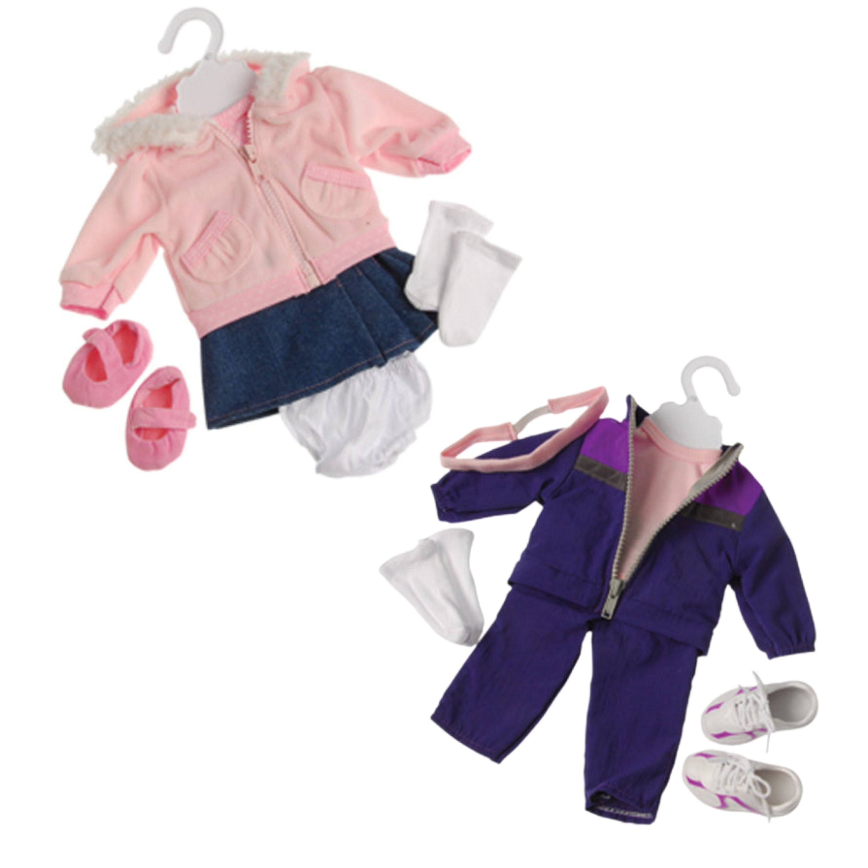 14"-18" Doll Clothes On-the-Go Bundle