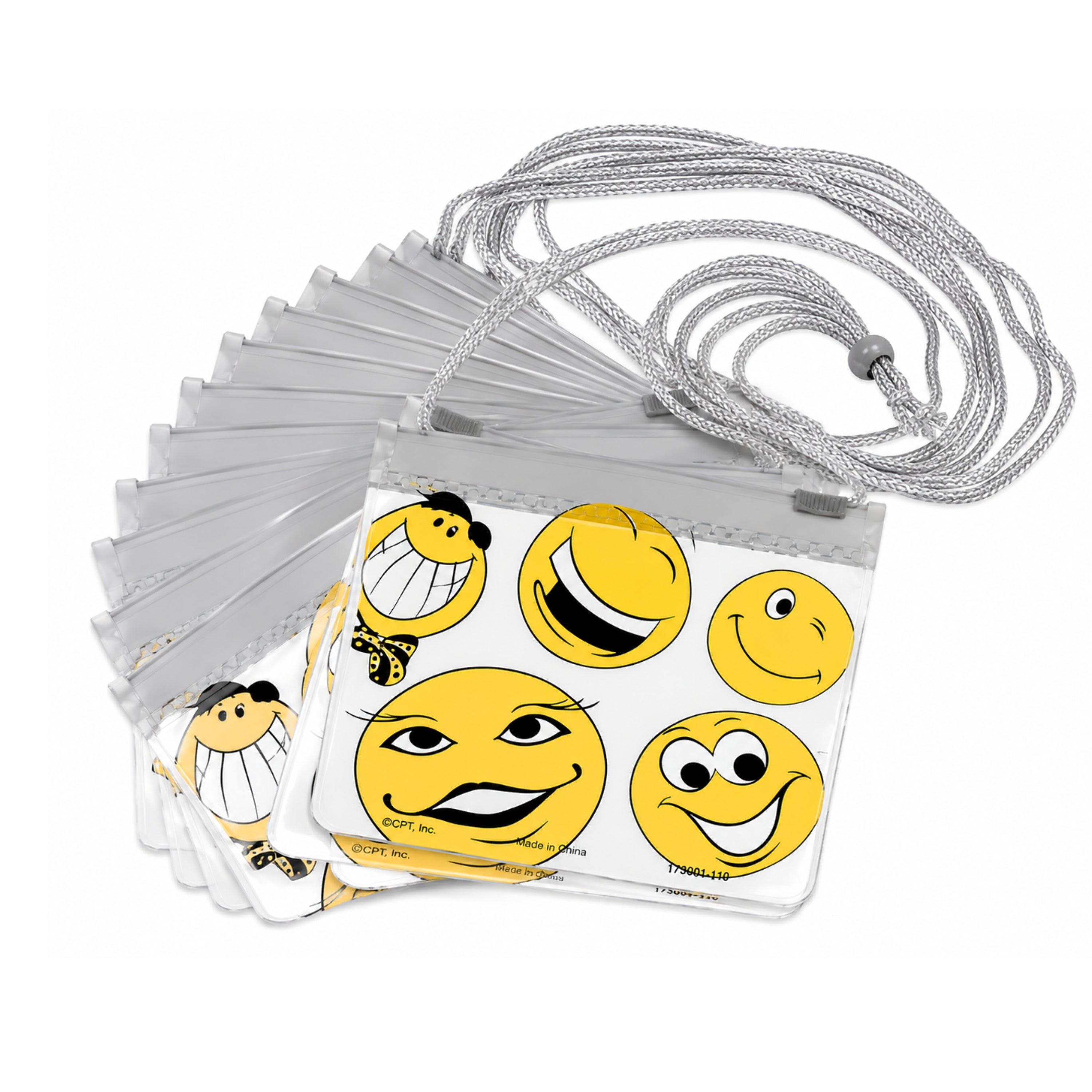 Emotions Storage Pouches with Neck Cord – Set of 12