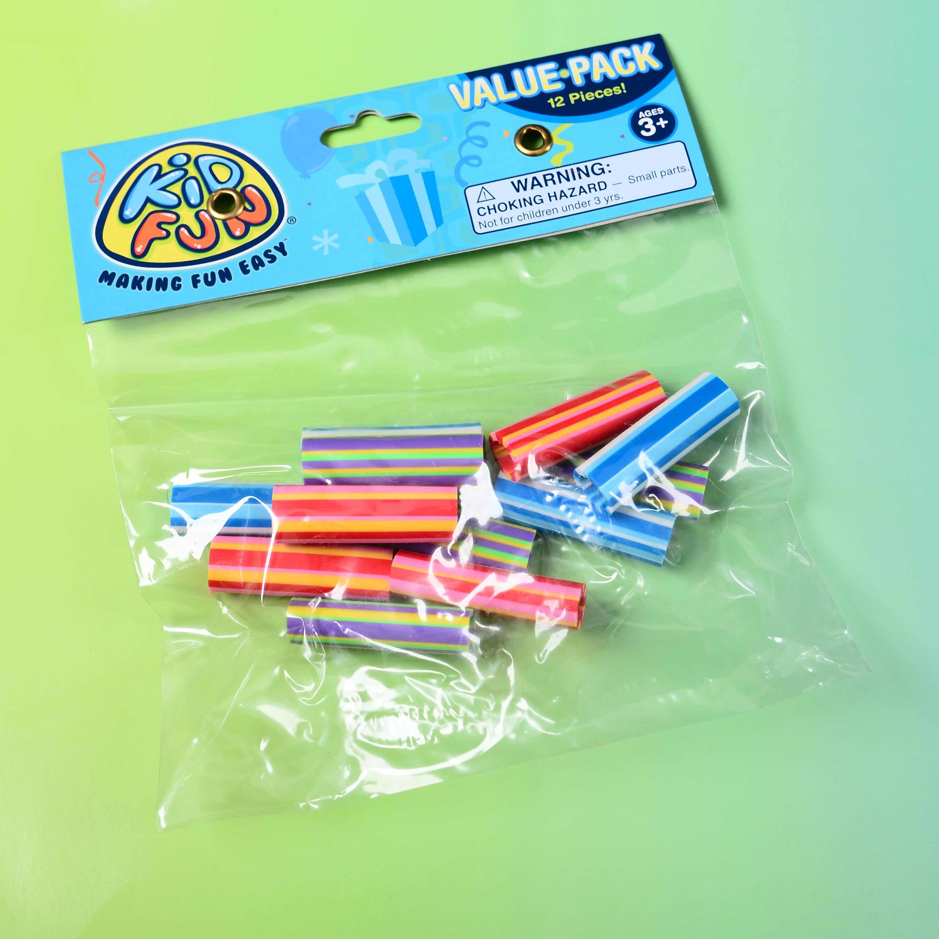 Striped Sensory Pencil Grips - Set of 12