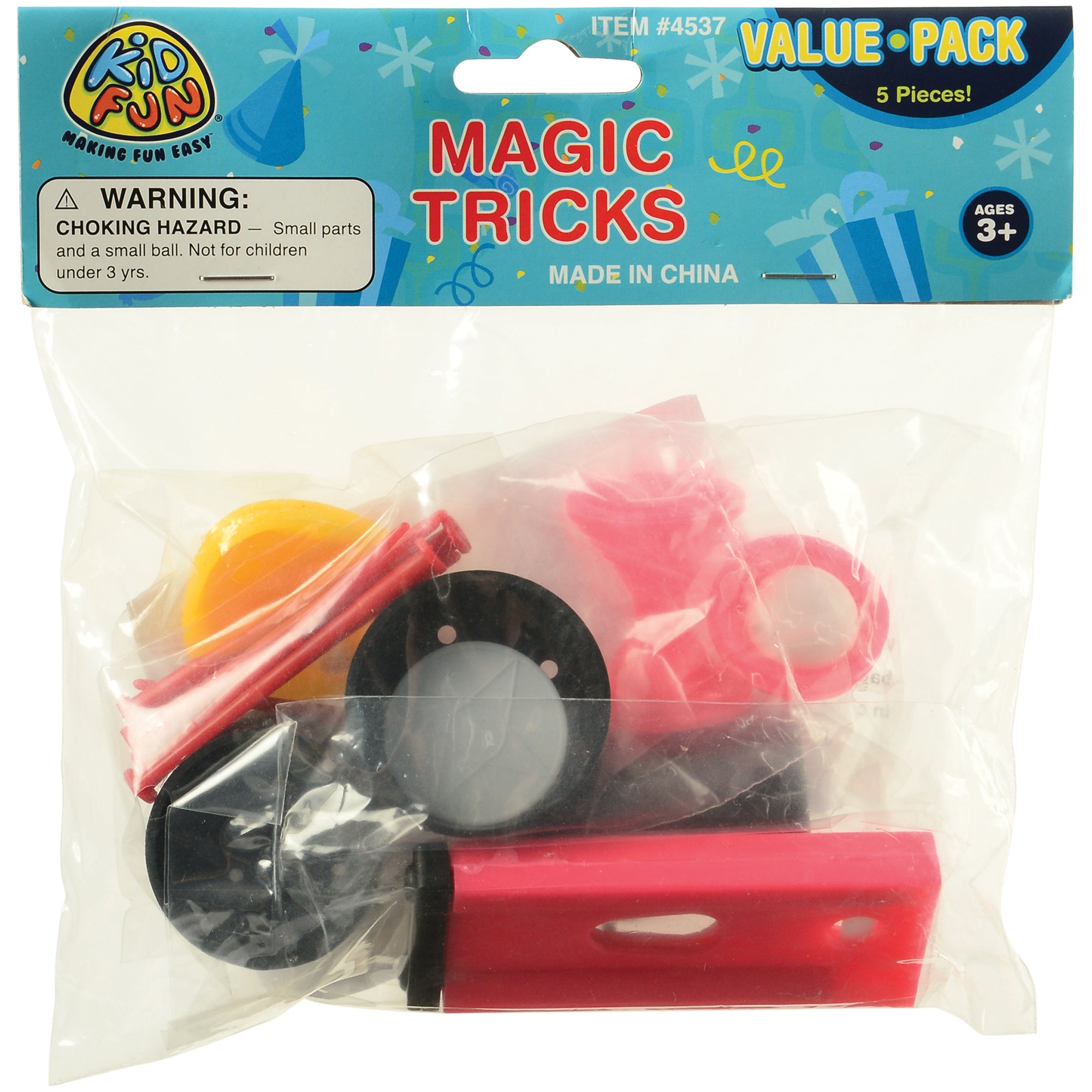 Magic Tricks Set for Kids – 5 Pack Dramatic Play & Camp Performance Kit