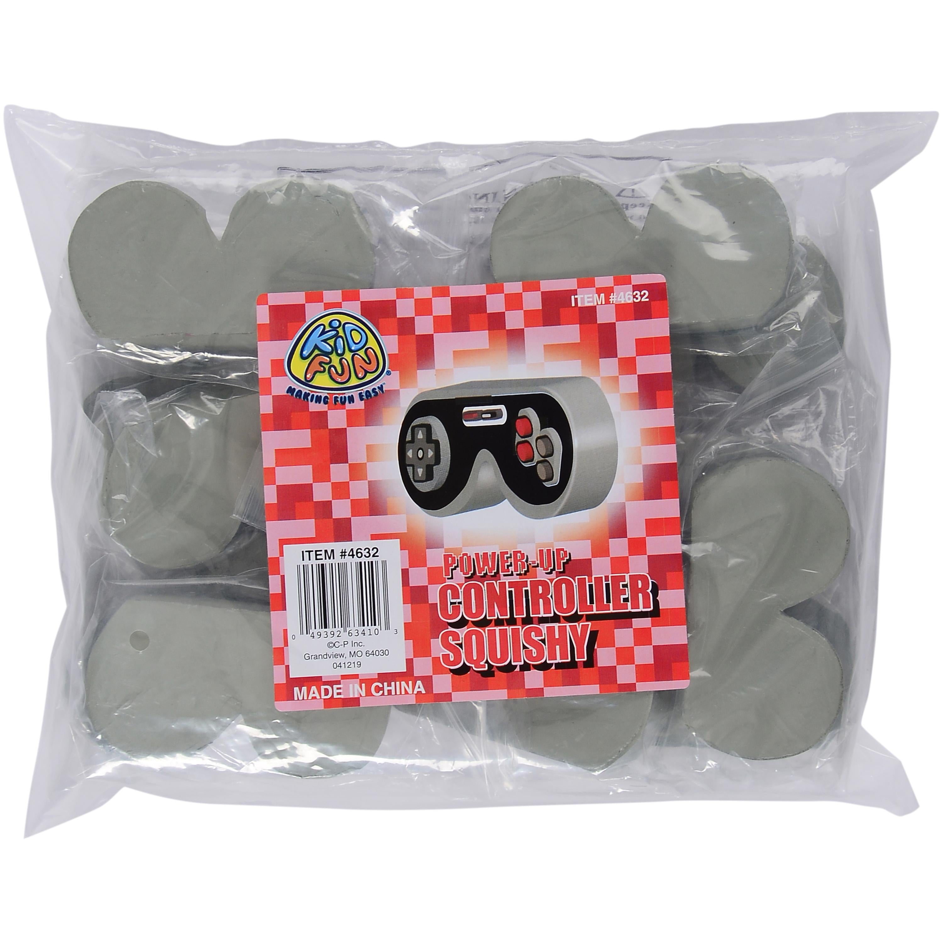 Squishy Foam Stress Fidget Game Controller - Set of 12