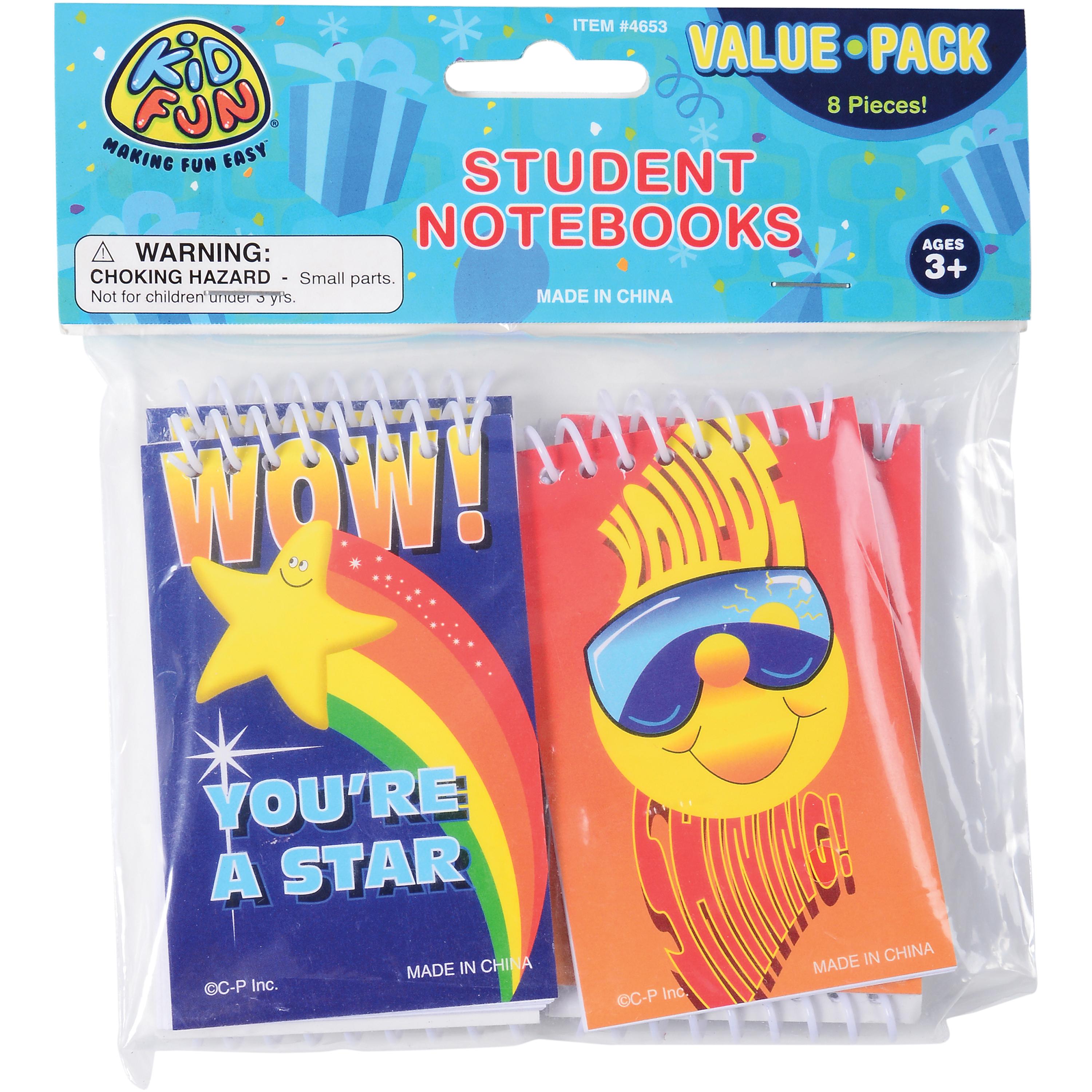 Motivational Mini Reward Notebooks – Set of 8
