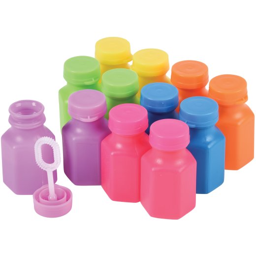 Neon Mini Bubbles - Set of 12