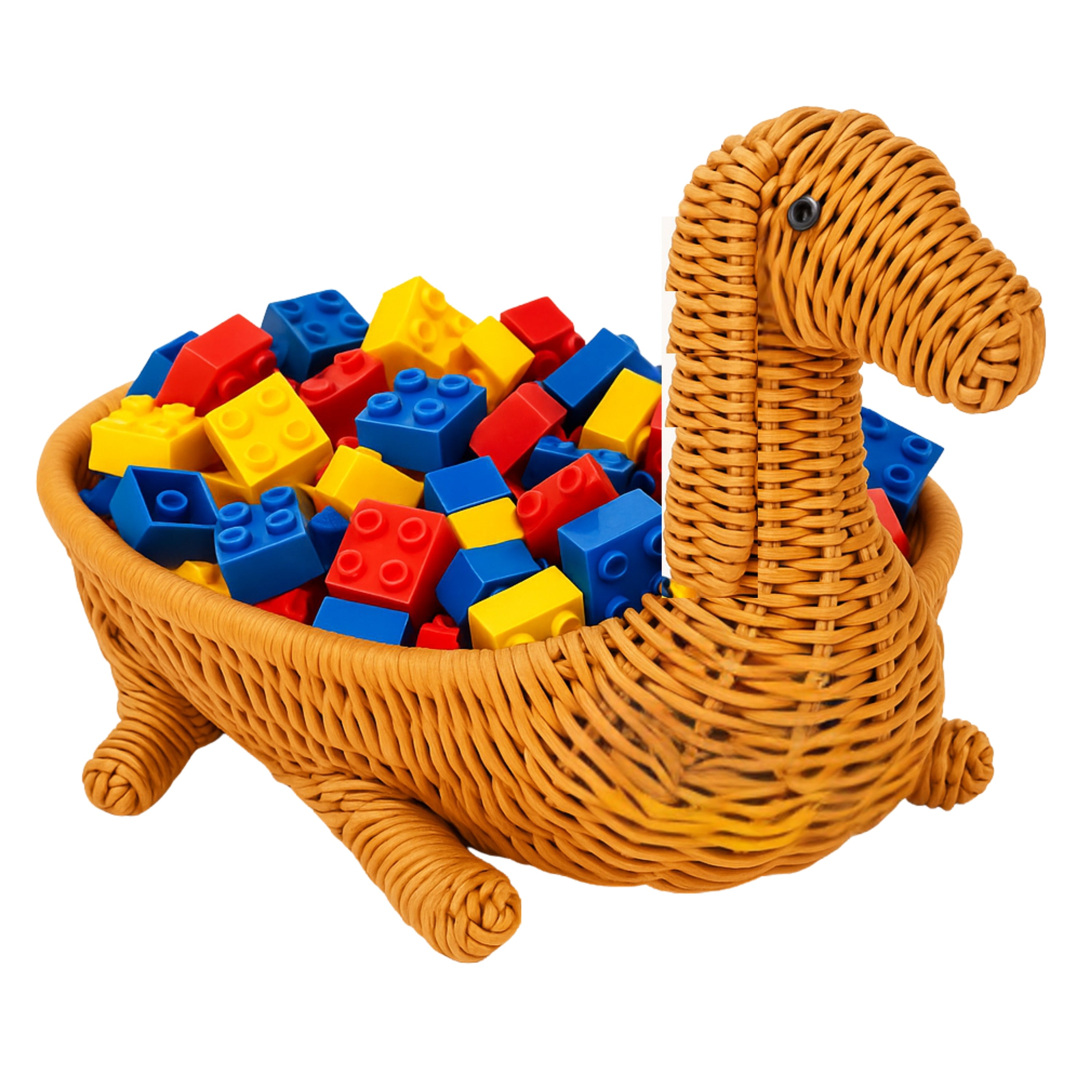 Wicker Animal Basket - Dog