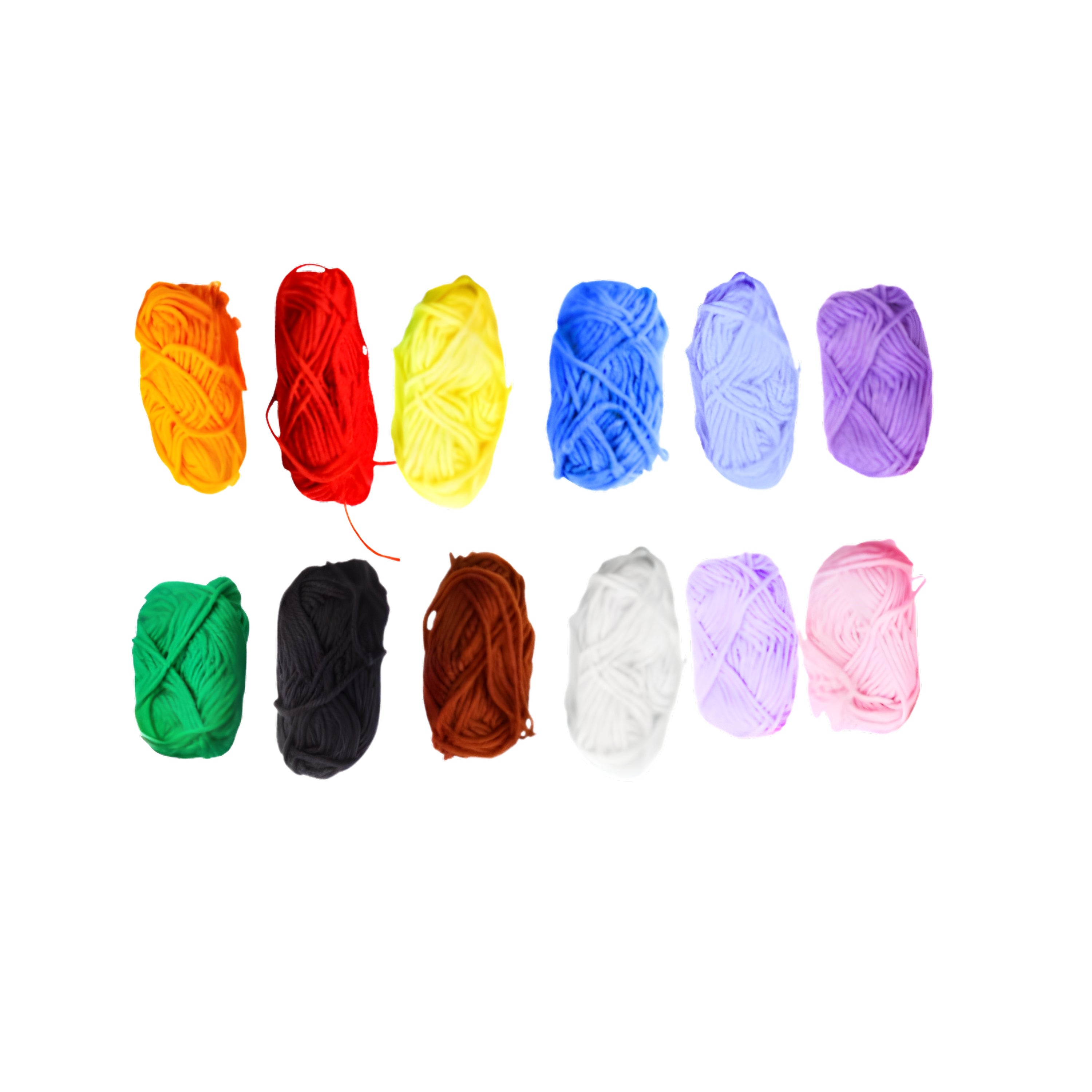 Craft Yarn - Set of 12 Bundles