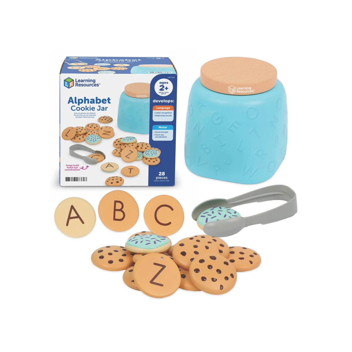 Alphabet, Colors & Shapes Early Learning Set