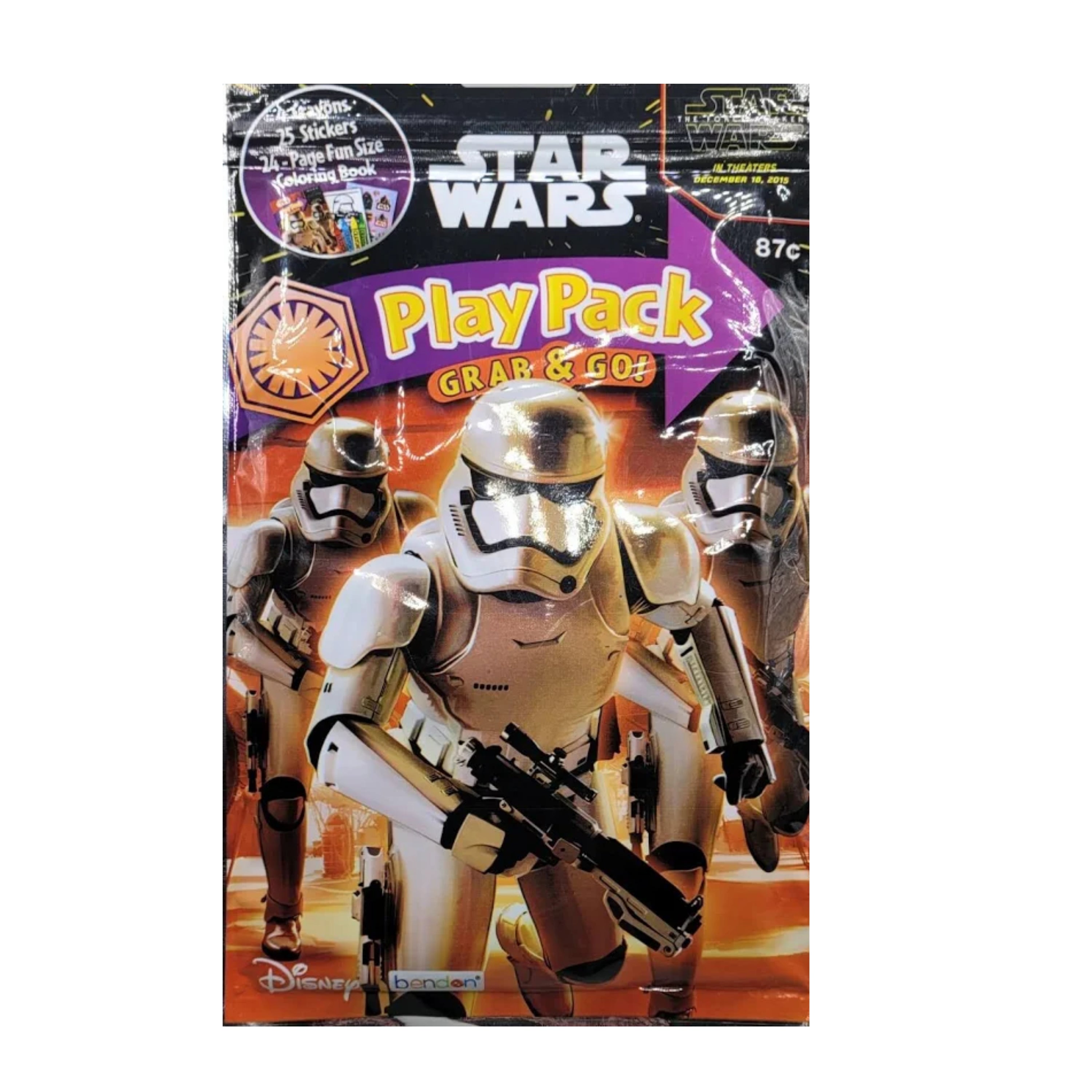Star Wars Grab & Go Activity Pack – Coloring Book, Crayons & Stickers