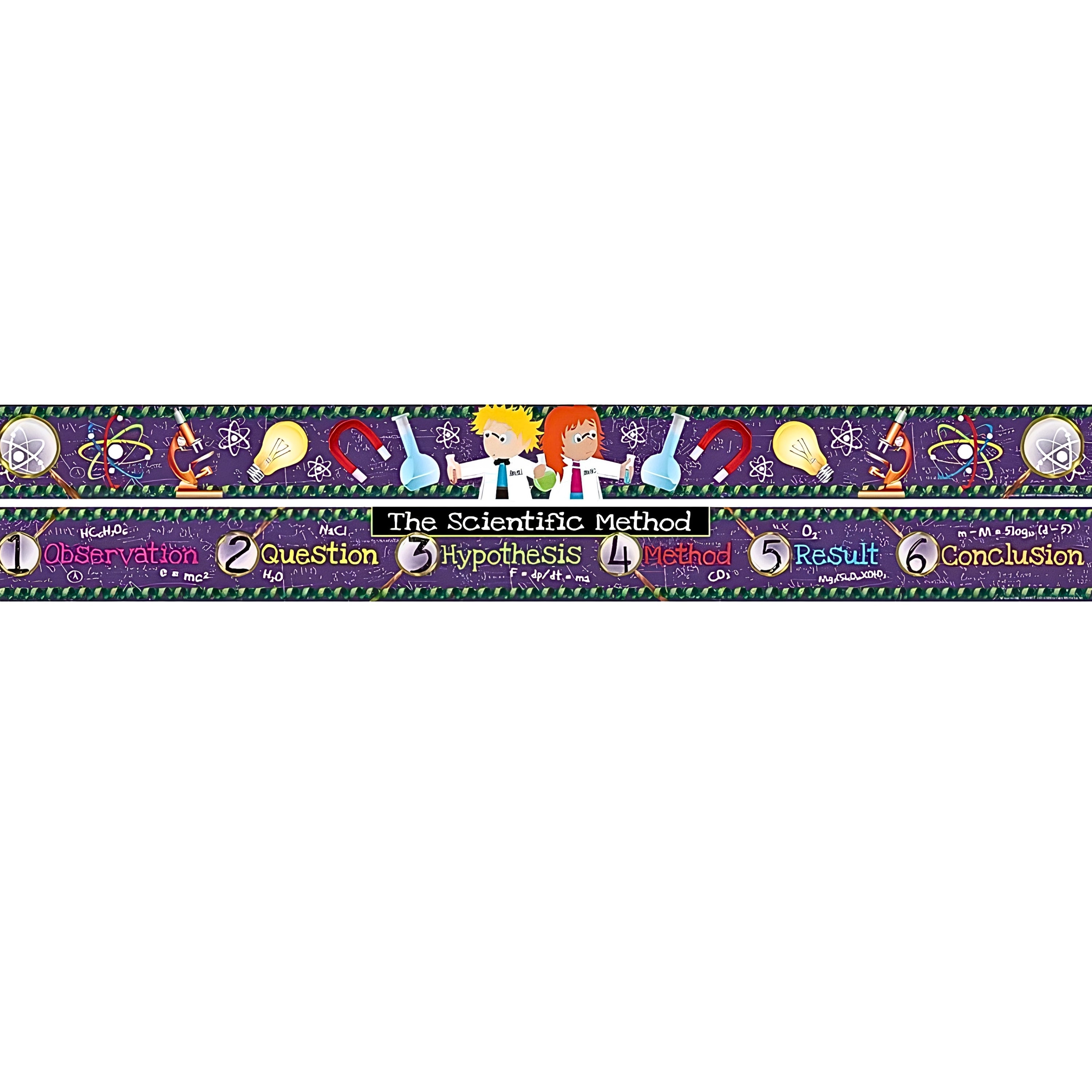 Science Double-Sided Bulletin Board Border