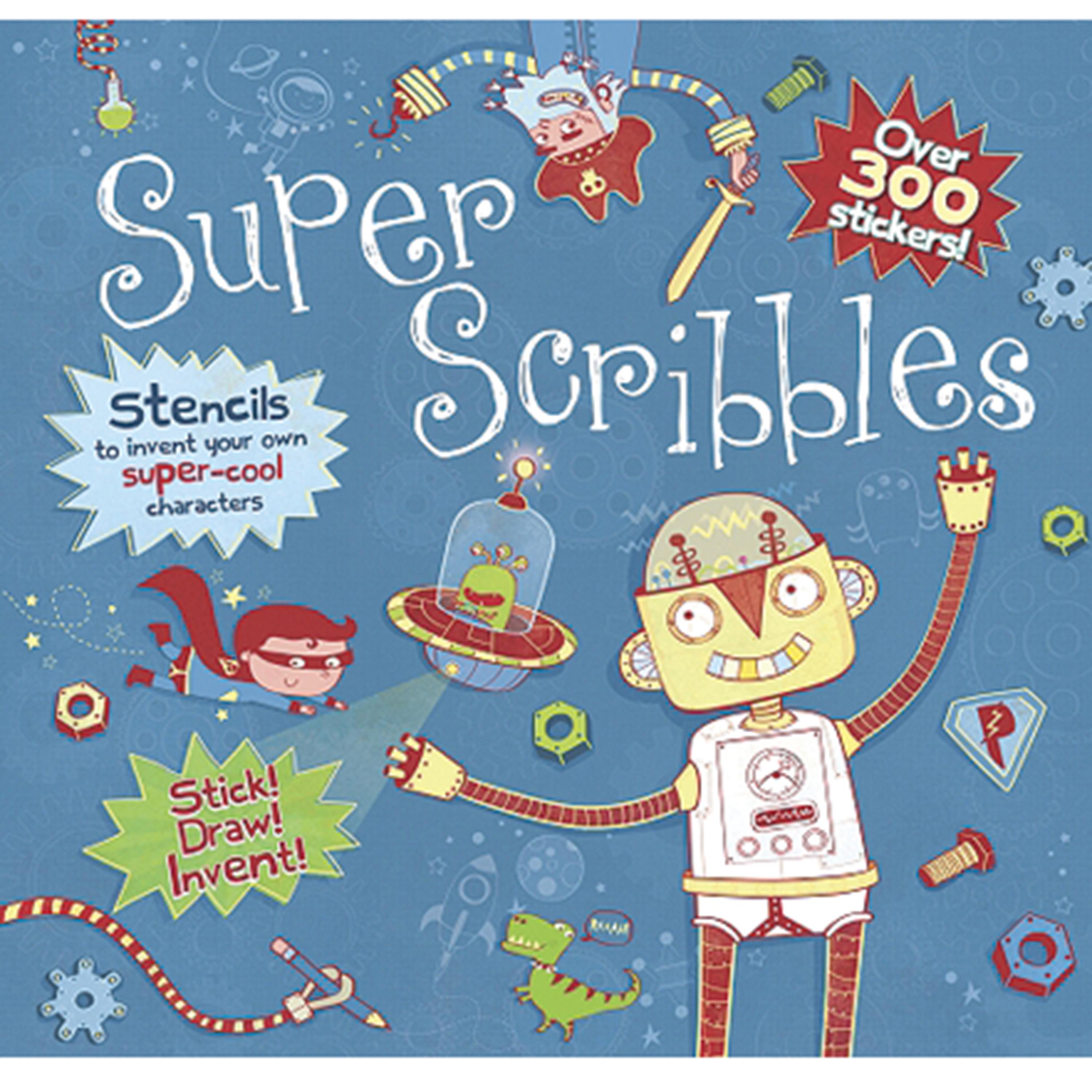 Super Scribbles Coloring Pad