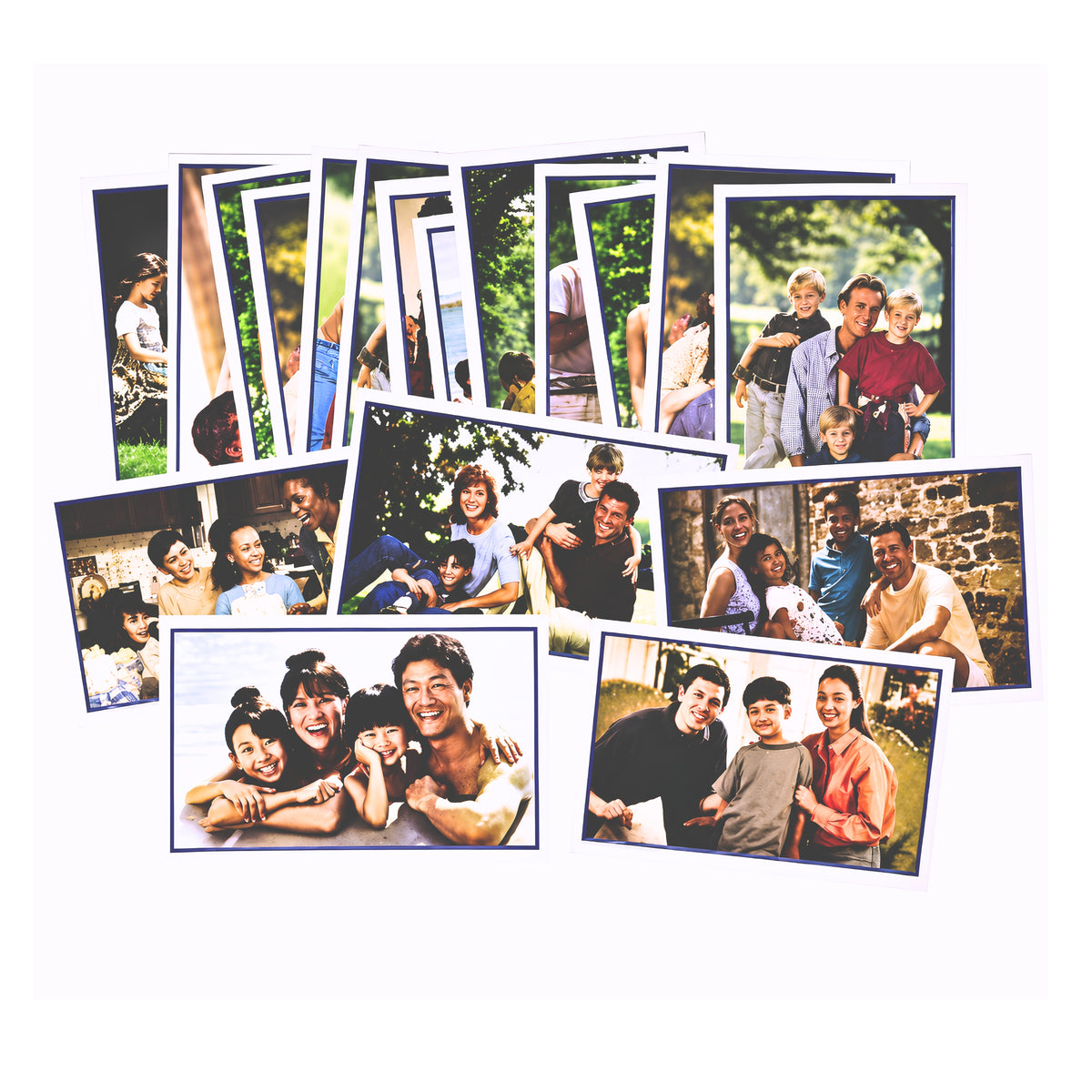 Family Groupings Photo Cards – 24-Card Early Learning Set