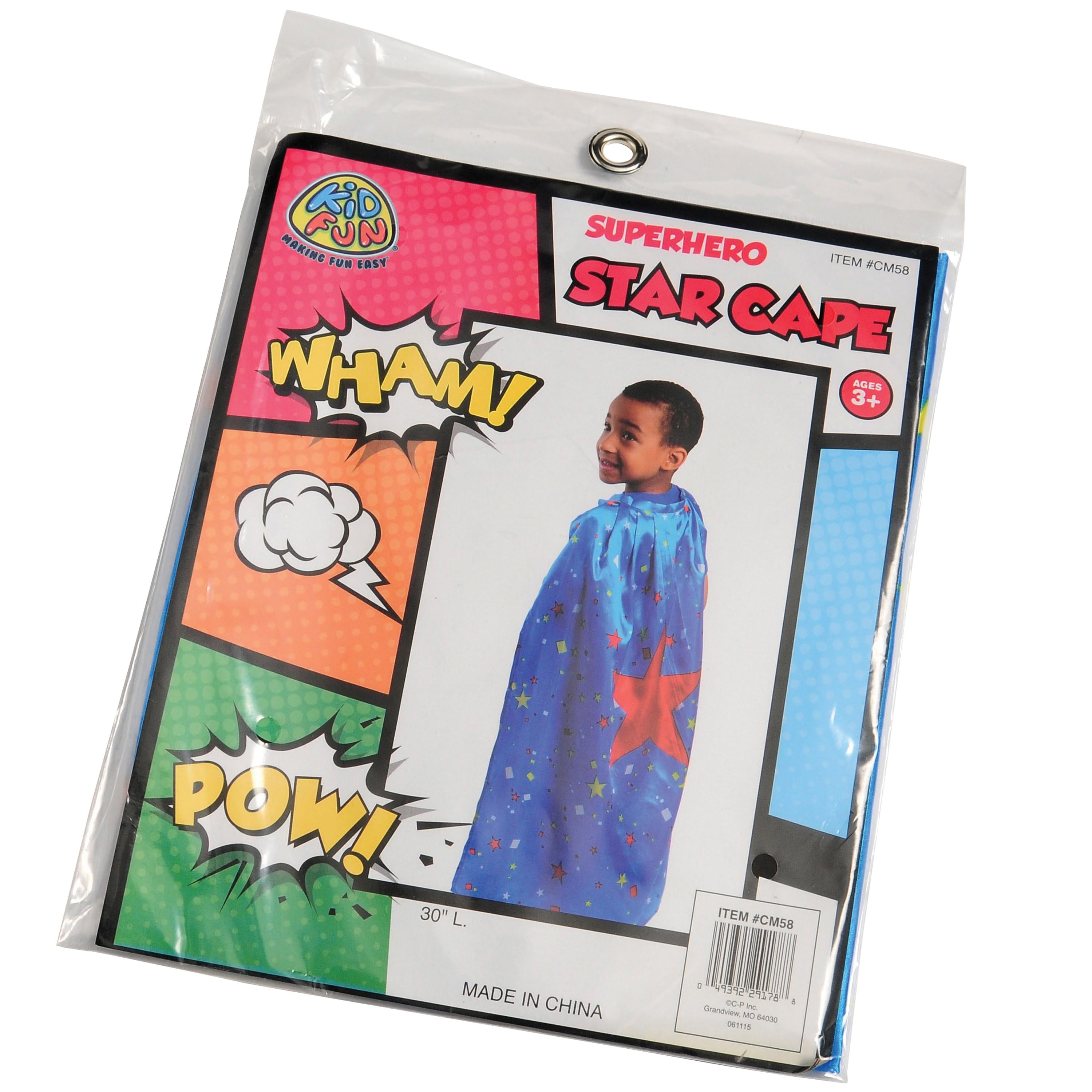 Superhero Star Cape – Dramatic Play Costume
