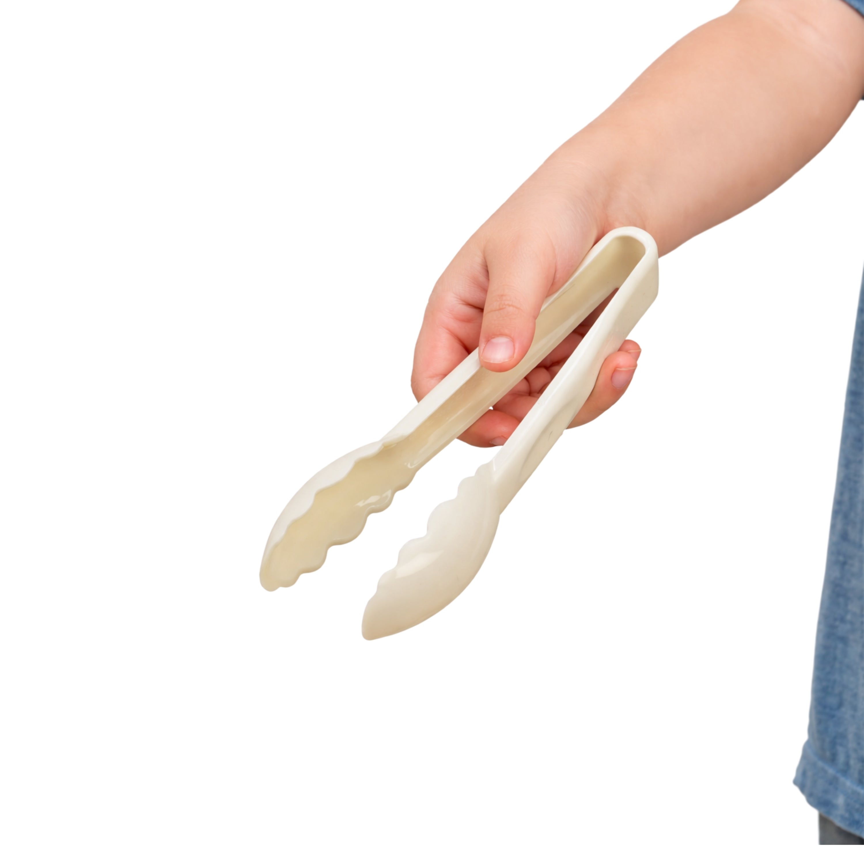 6" Kid-Size Serving Tongs