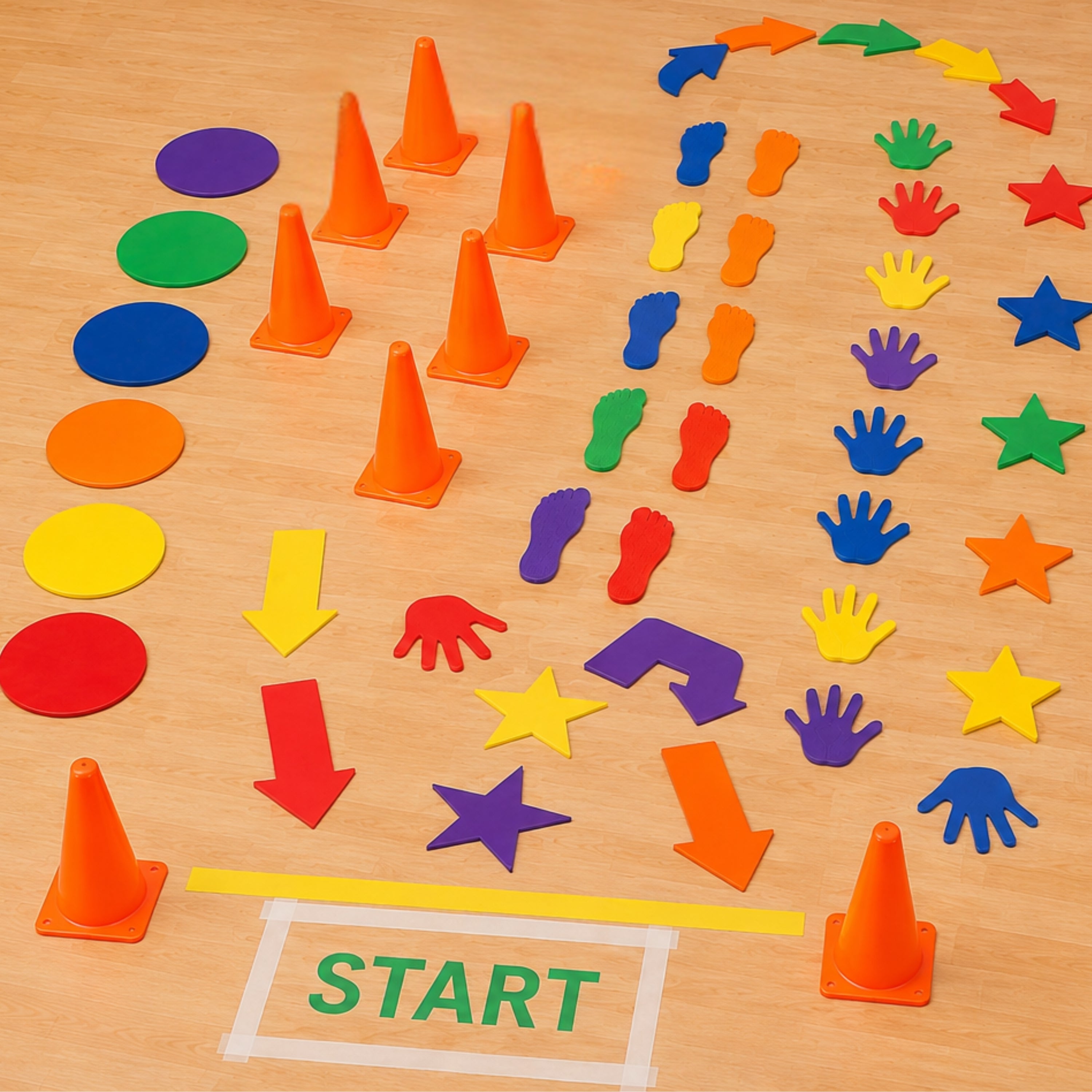 Cone & Course Active Play Bundle