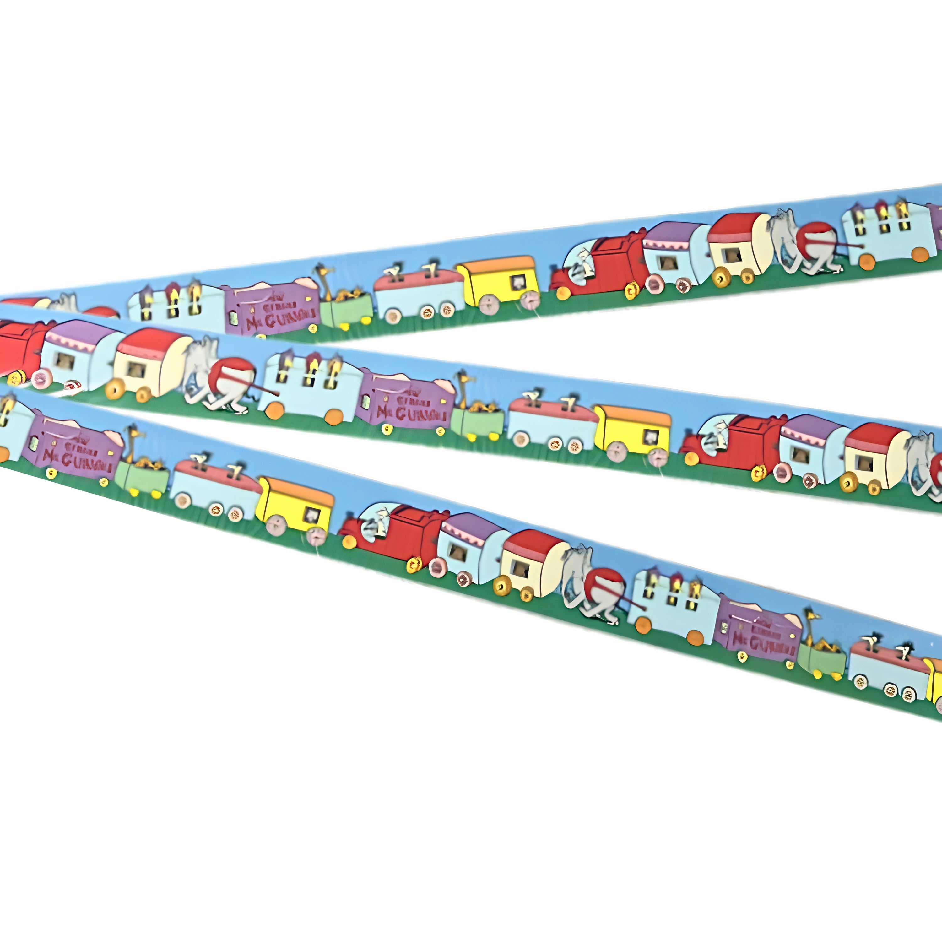 Dr Seuss If I Ran The Circus Trains Deco Trim