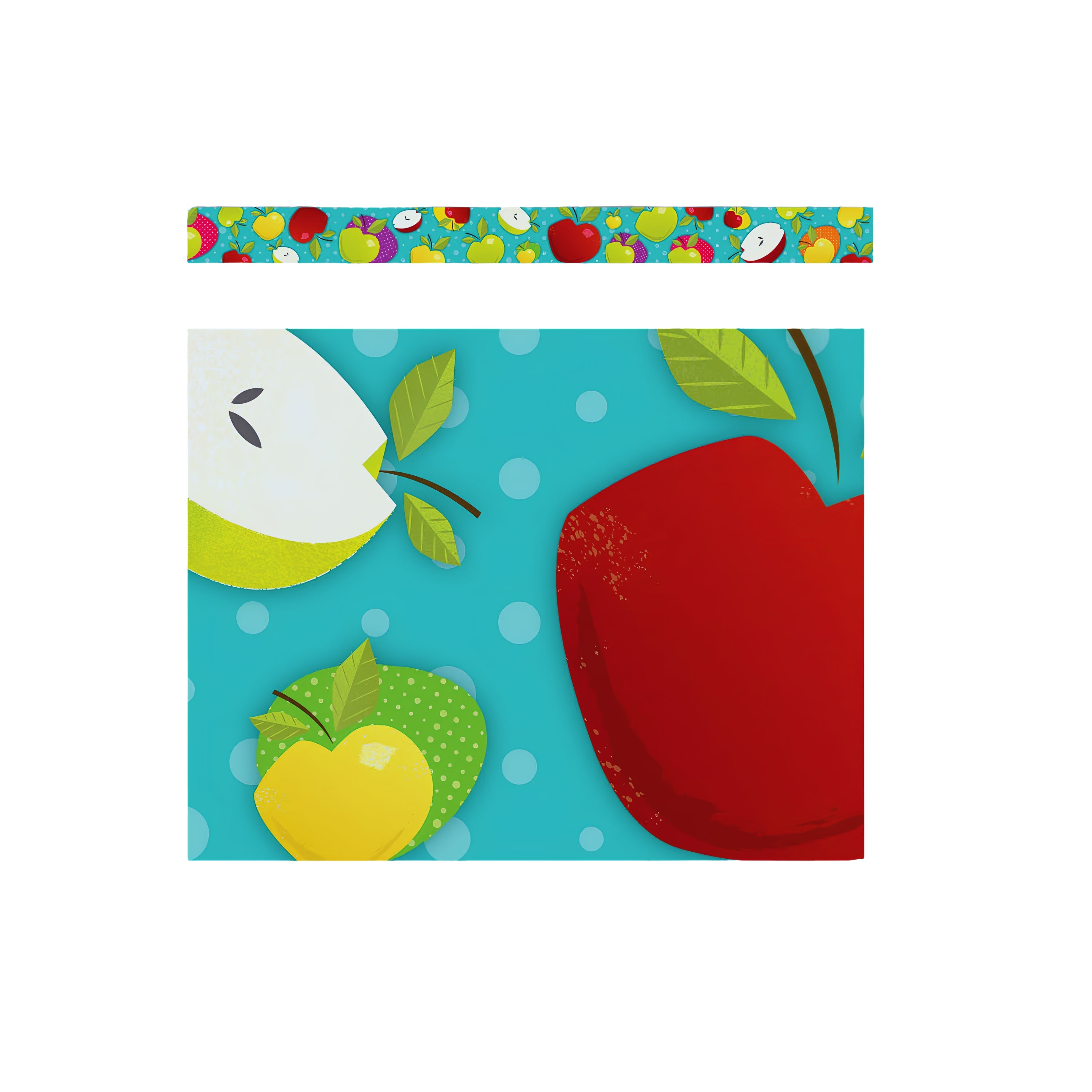Awesome Apples Spotlight Bulletin Board Border, 12-Pack
