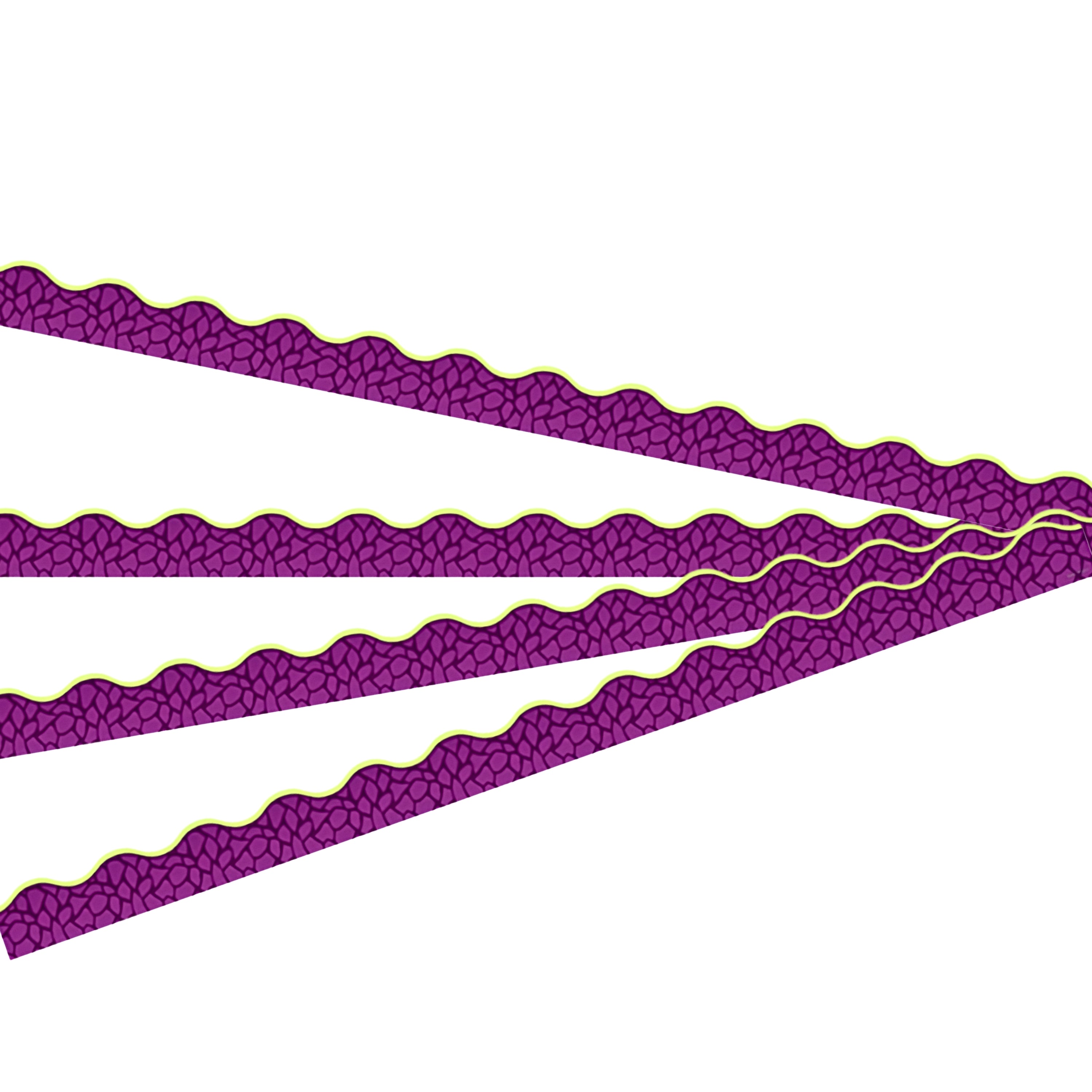 Dragon Purple Scales Bulletin Board Border Trim