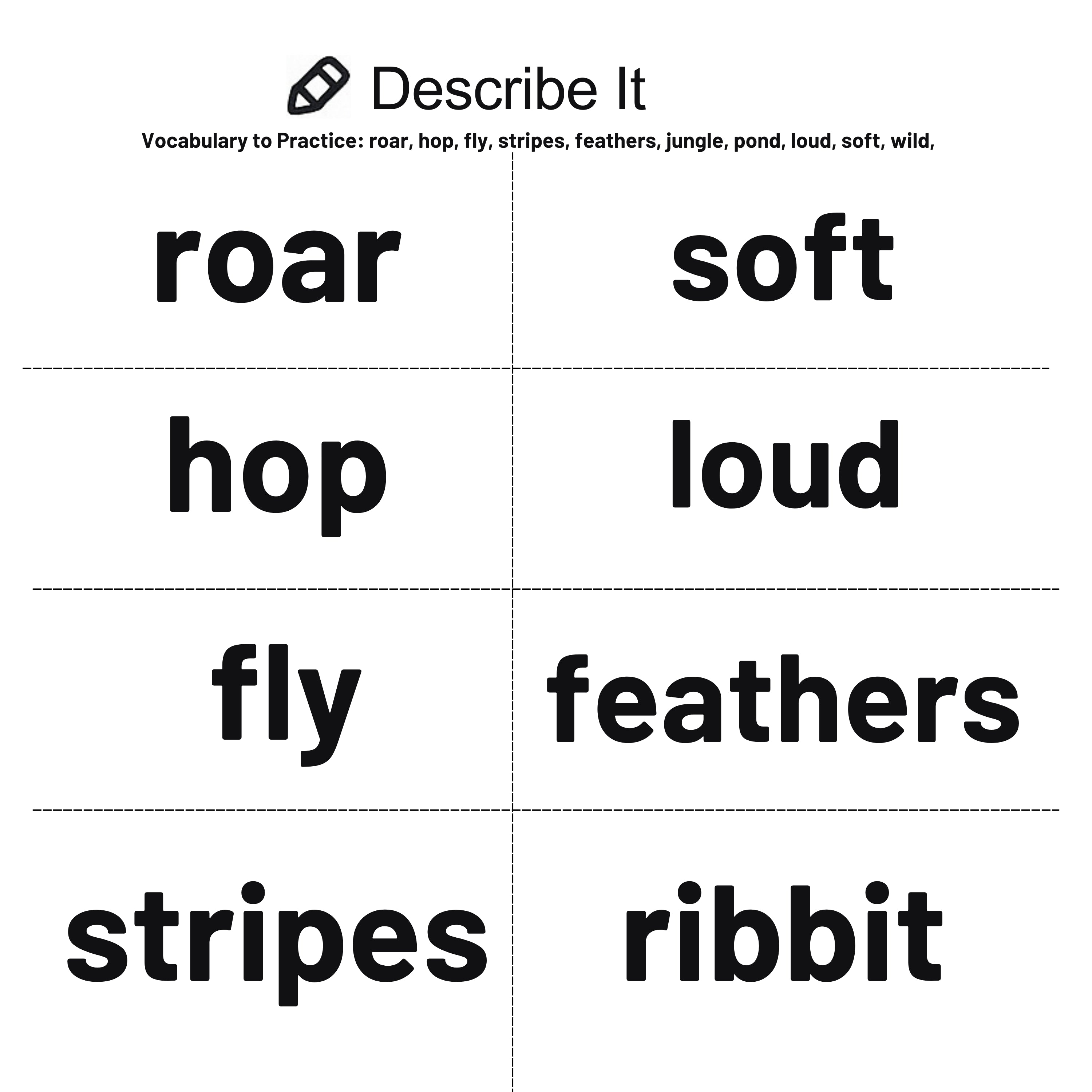 Wildlife Storytelling and Language Development Puppet Kit