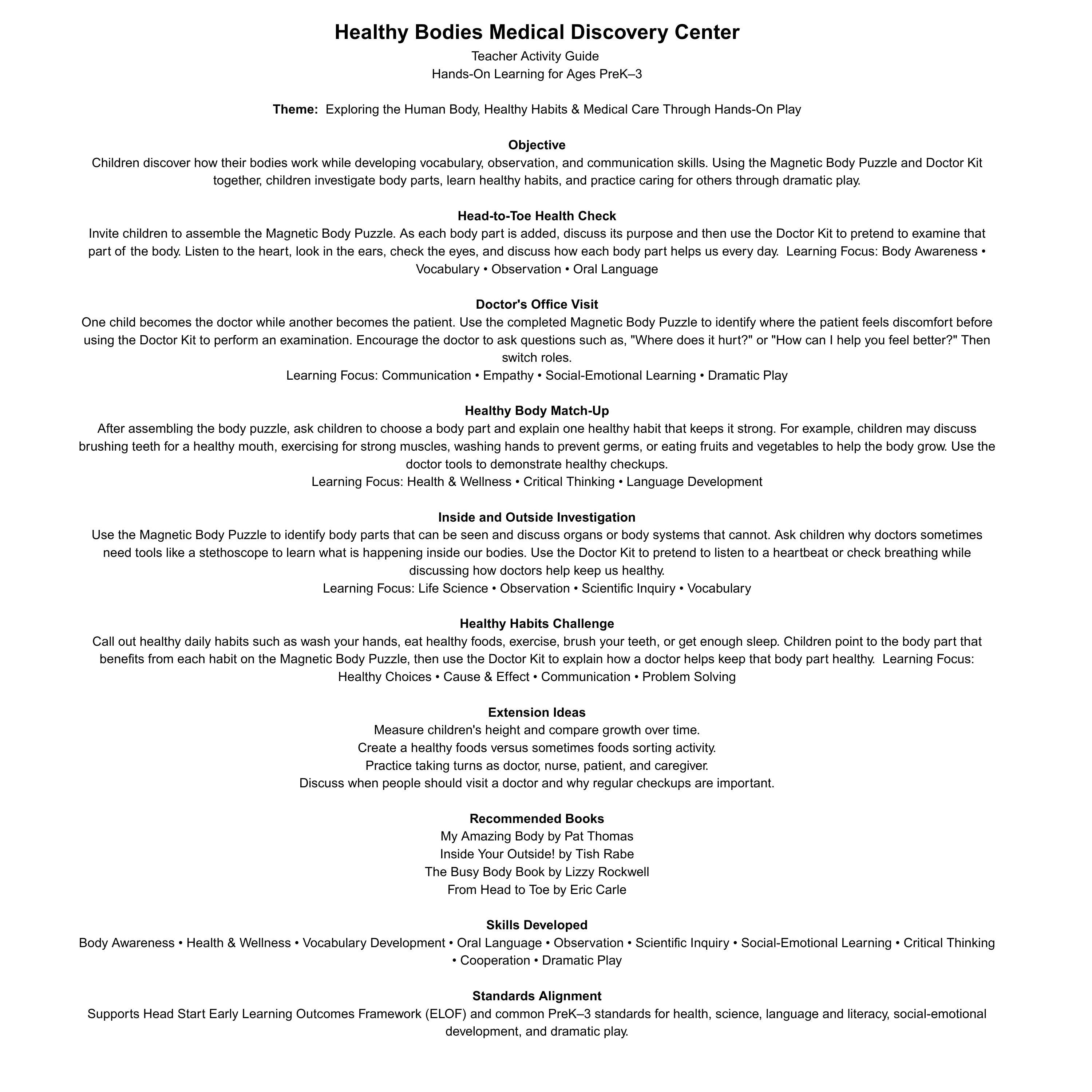 Healthy Bodies Medical Discovery Center