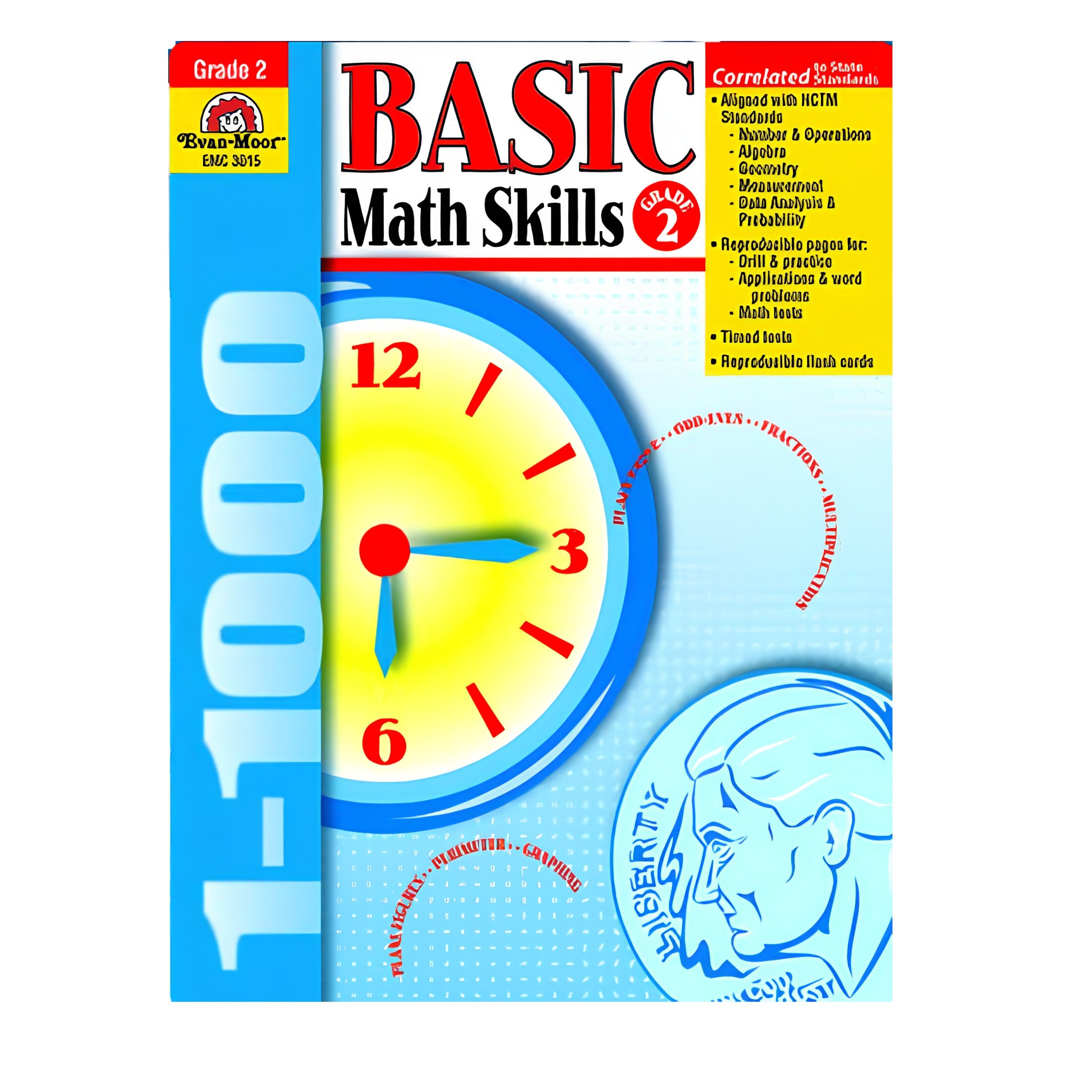 Basic Math Skills Workbook Grade 2