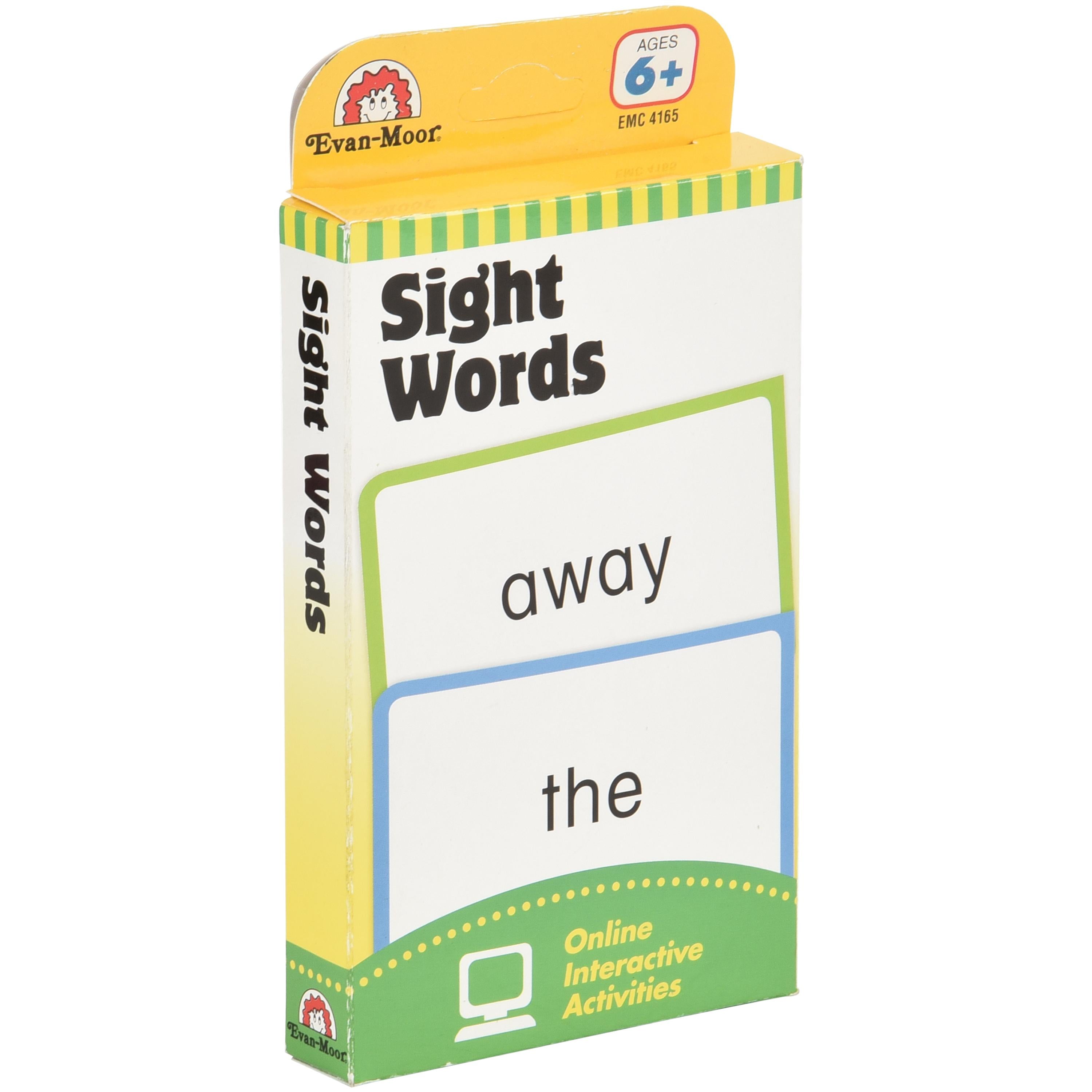 Sight Words Flash Cards