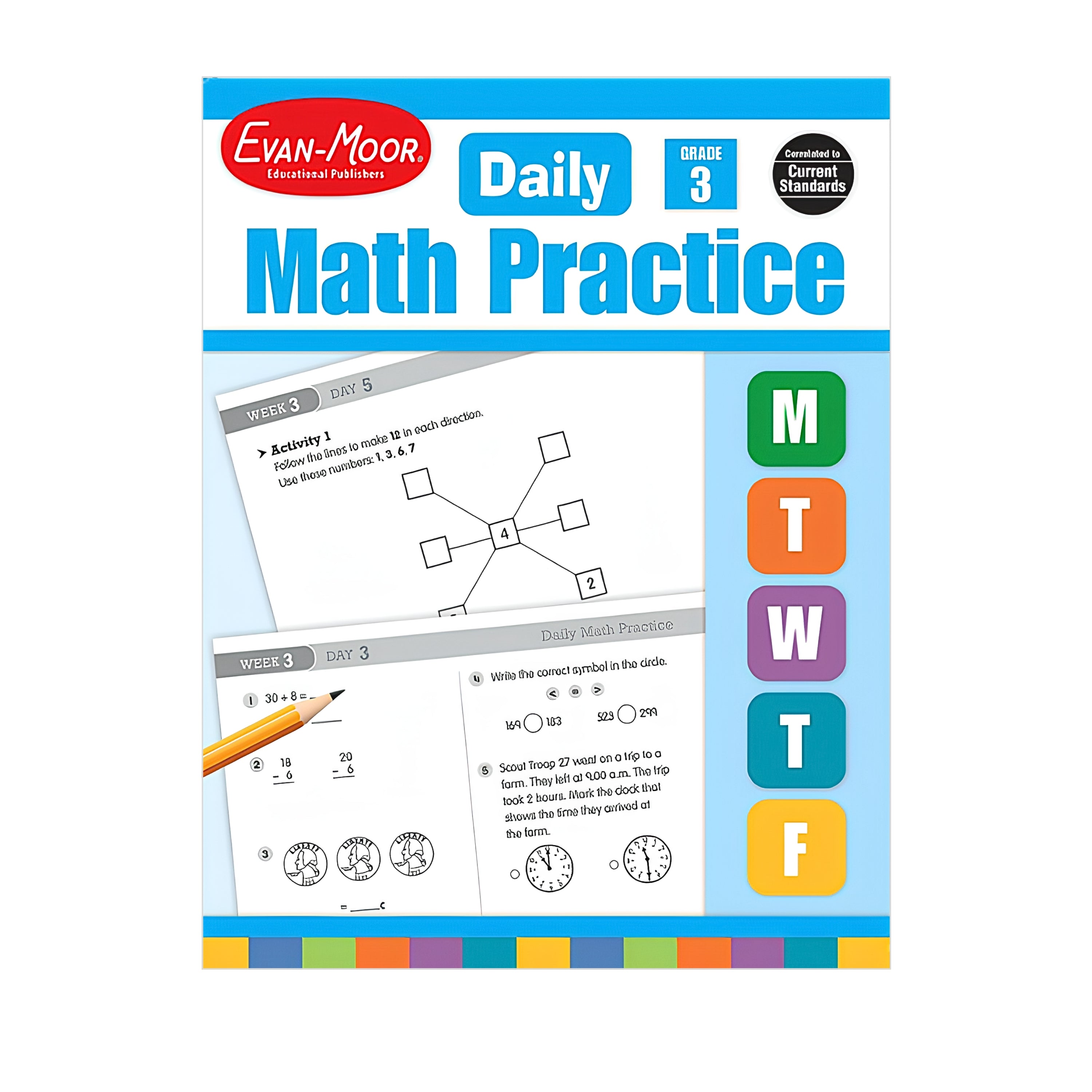 Daily Math Practice Workbook Grade 3