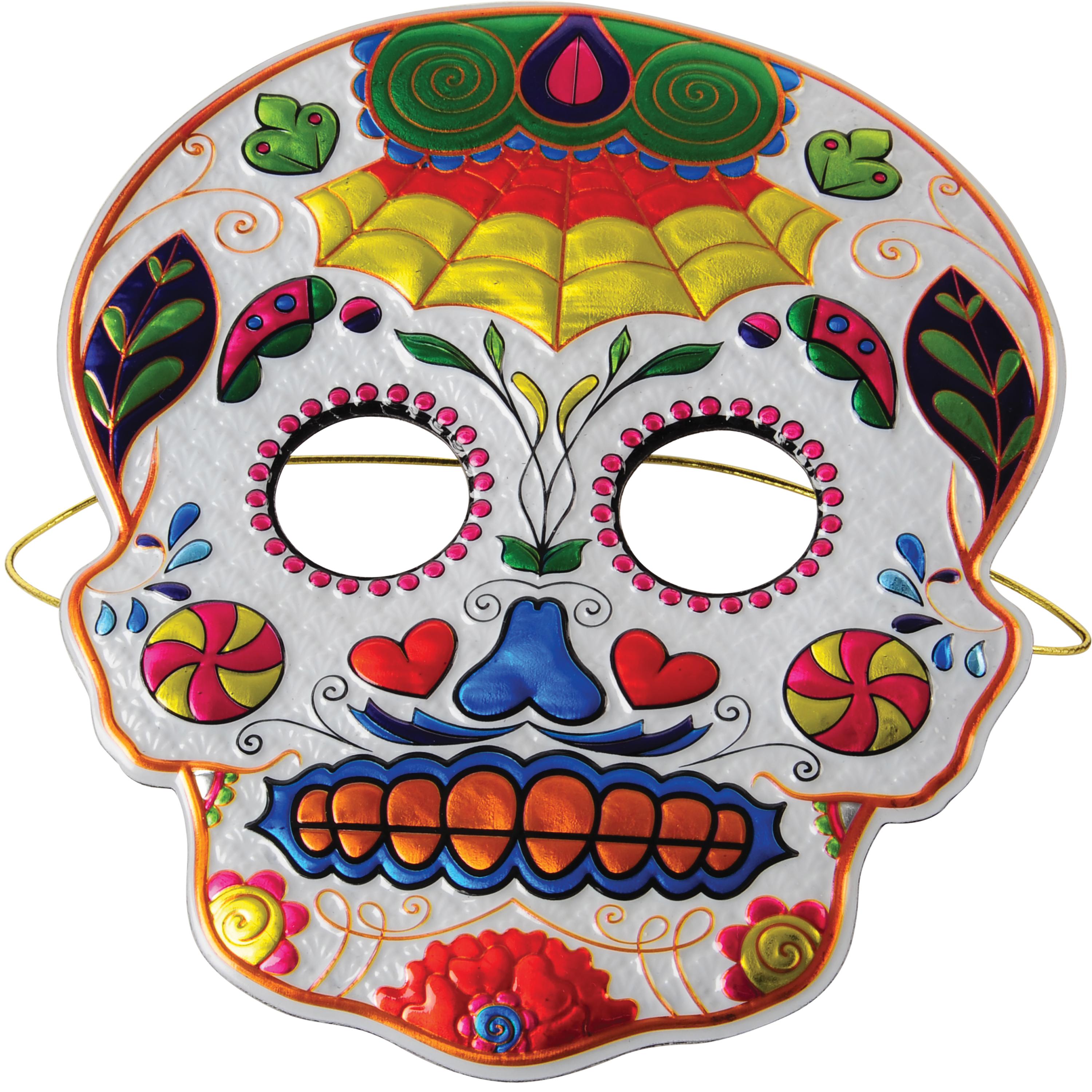 Day of the Dead Masks – 12-Pack