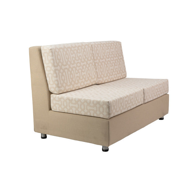 Sunbrella Outdoor Armless Sofa - 2 Pc