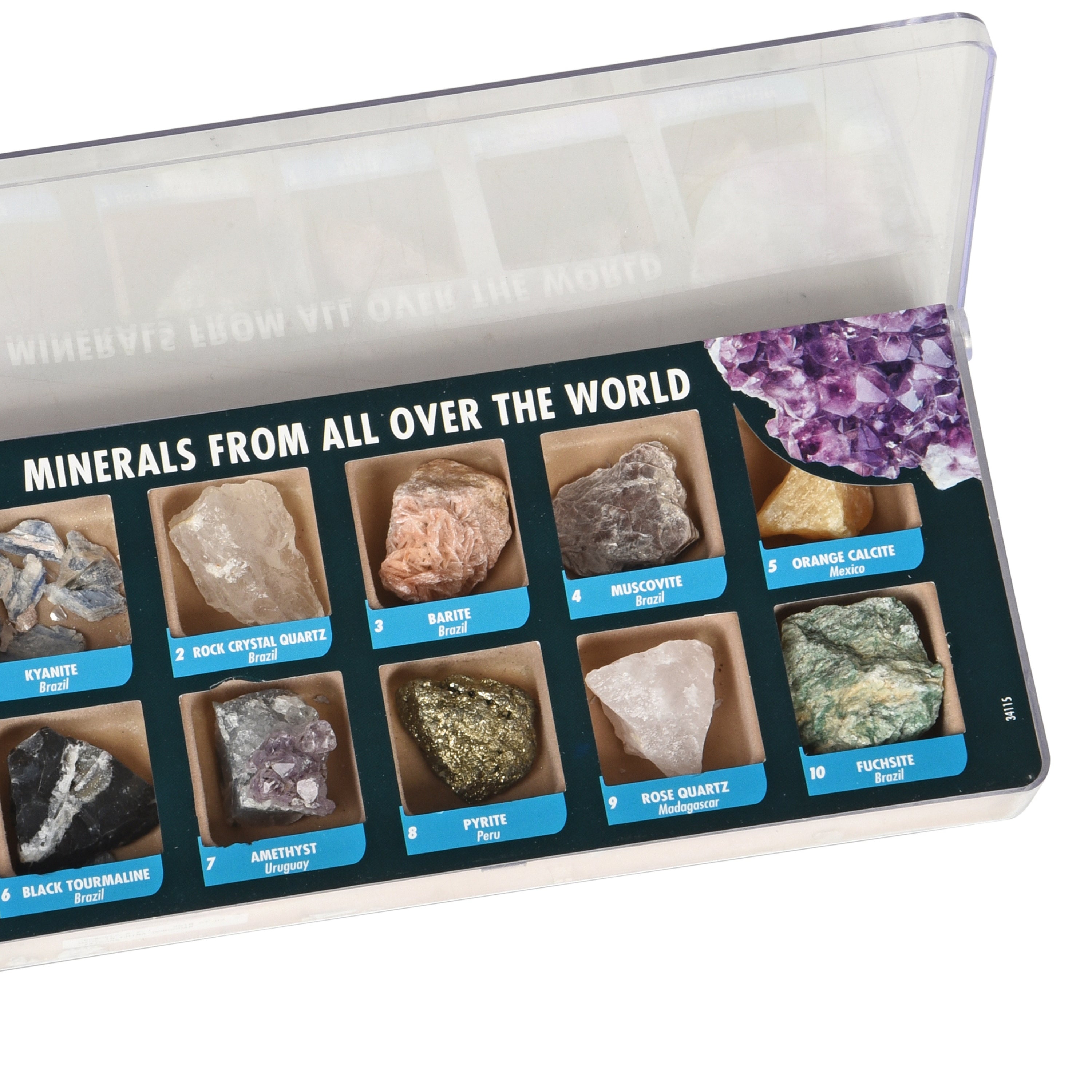 Minerals From All Over The World
