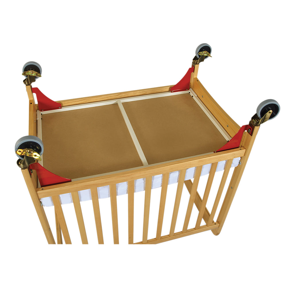 Evacuation Frame for Fixed Side Cribs