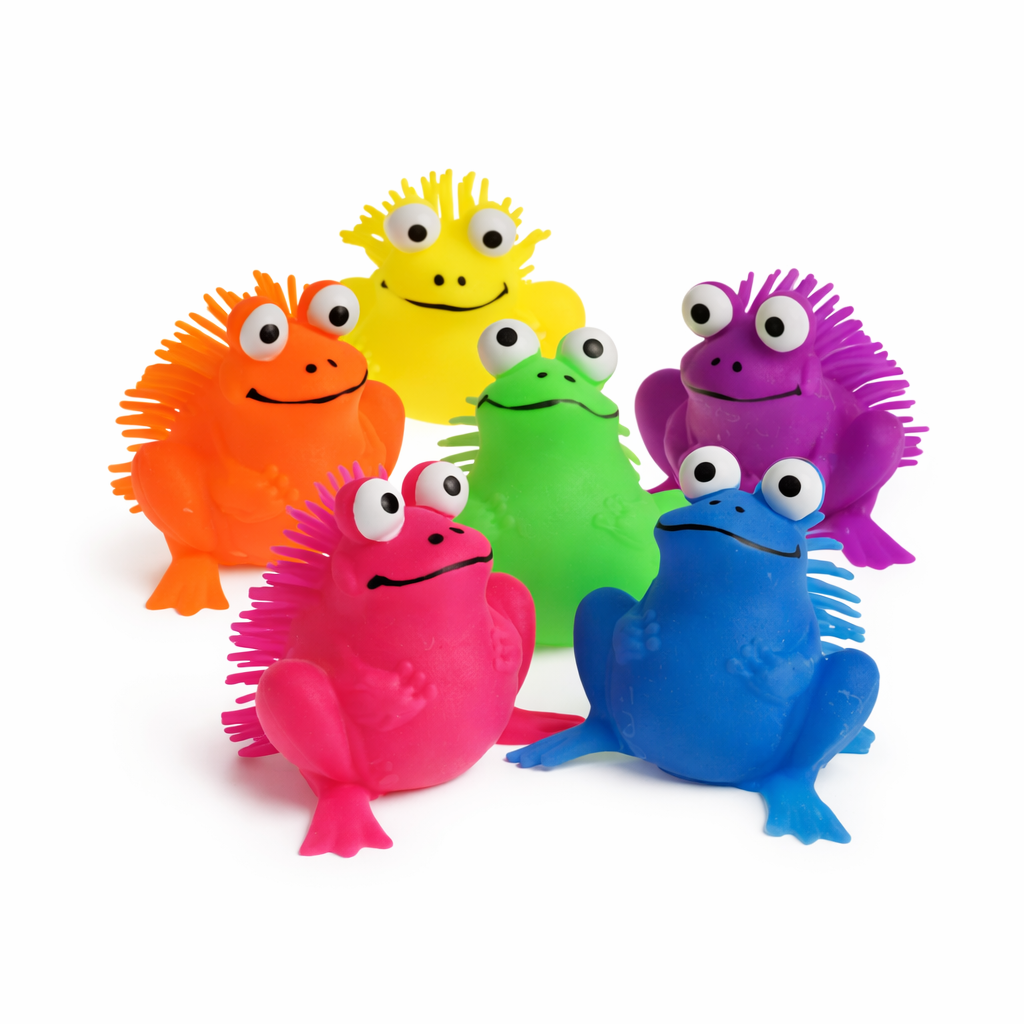 Squeeze Frog Fidgets – Set of 12