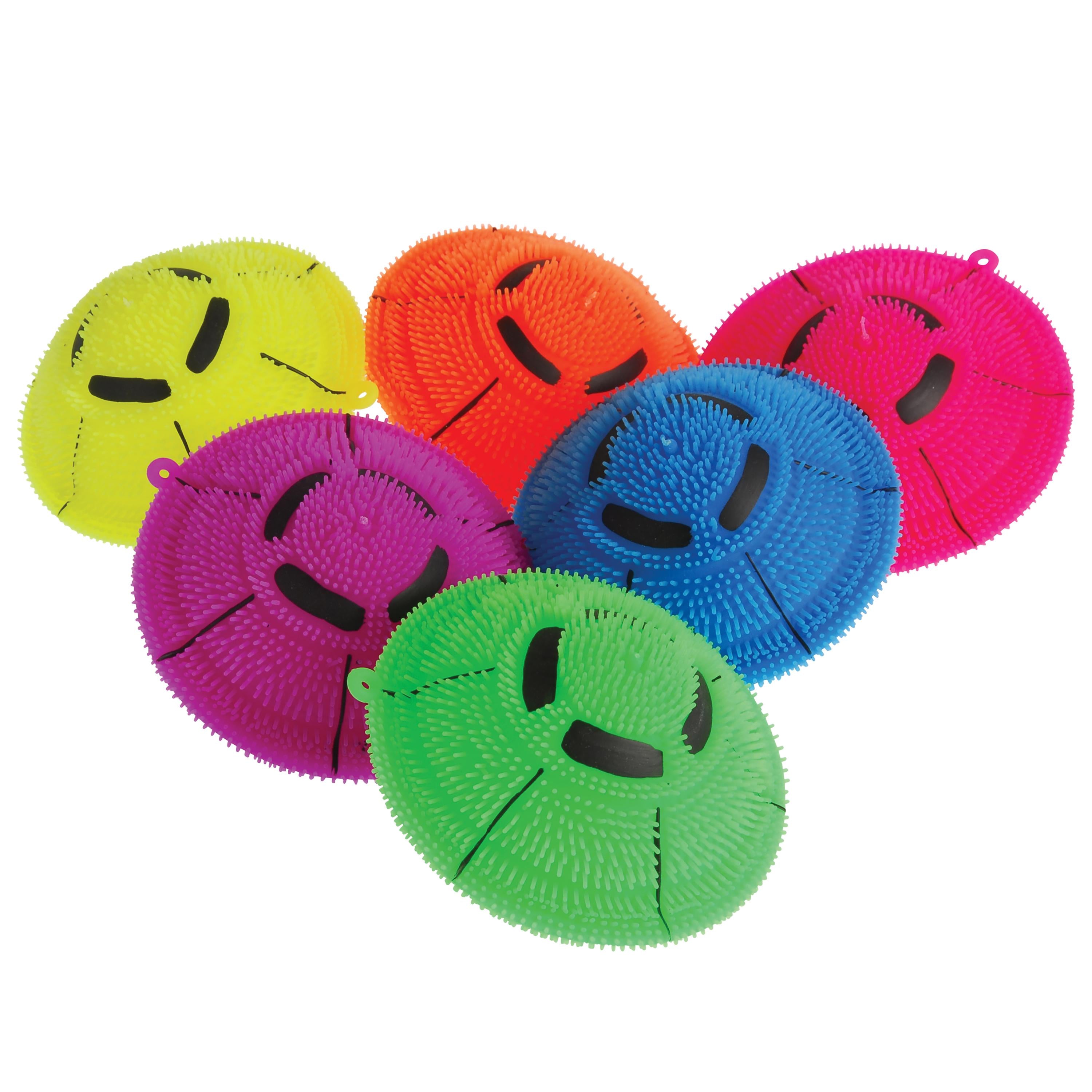 Spiky Tactile Fidget Balls for Calming Play and Fine Motor Development - Set of 6
