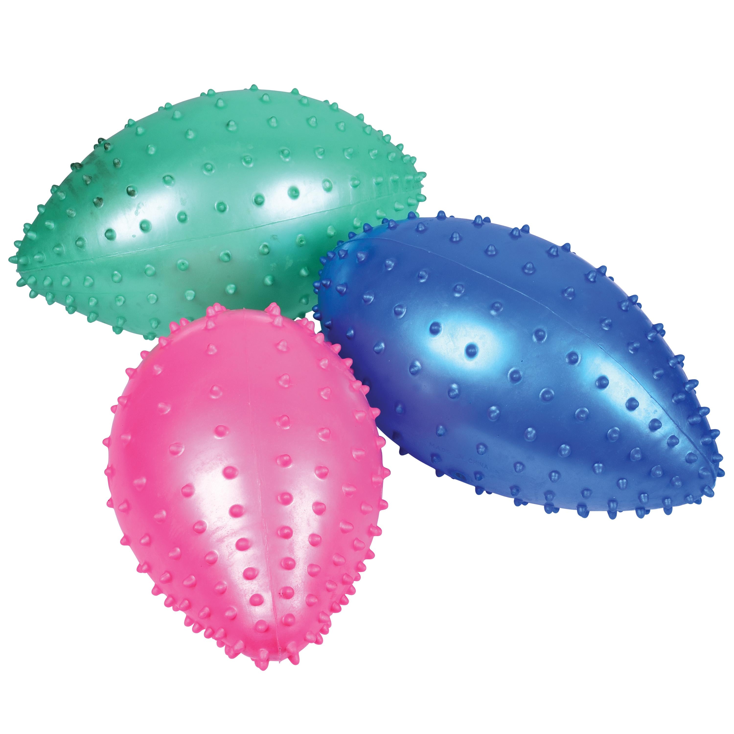 9" Knobby Footballs – Set of 12