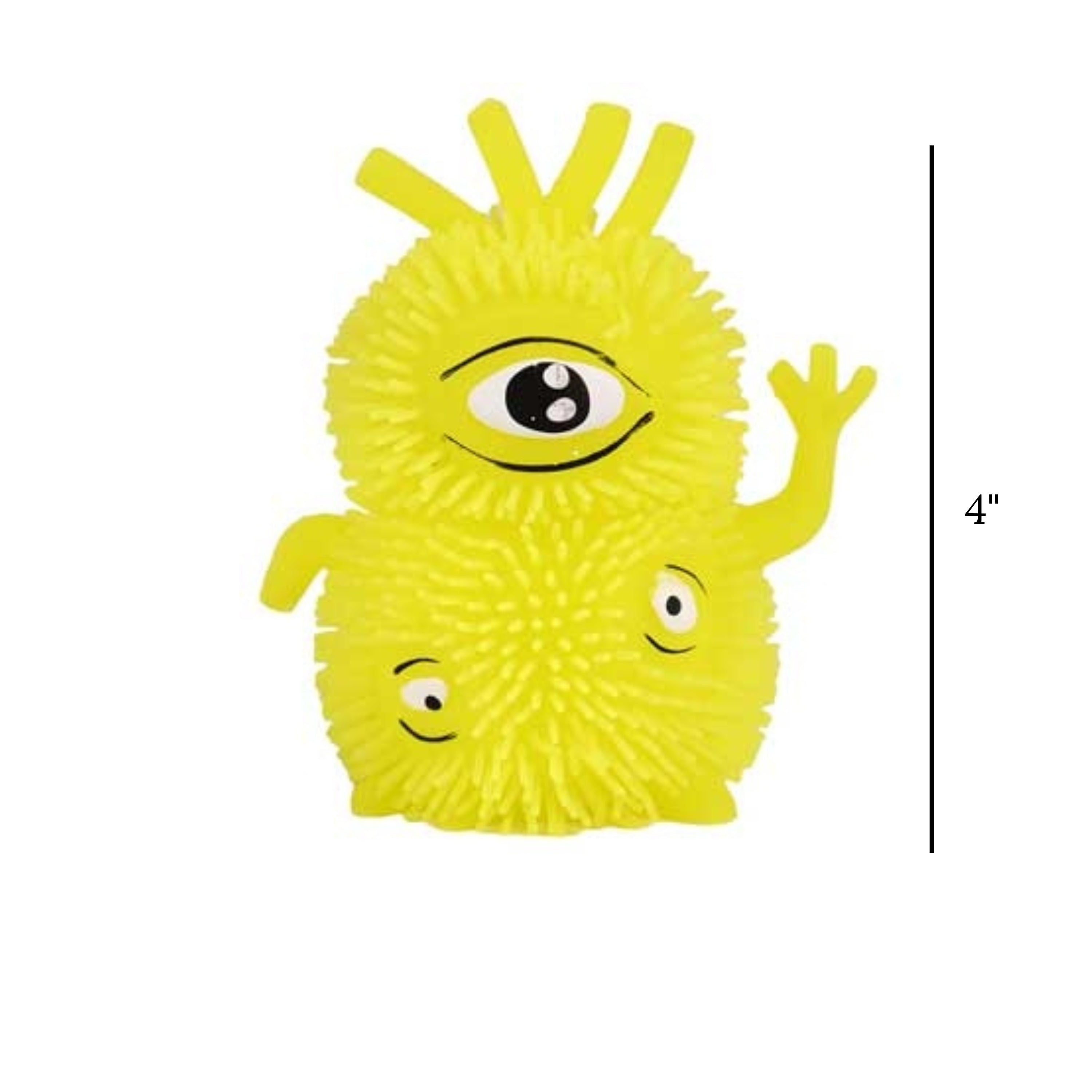 4" Sensory Squeezy Monsters - Set of 4