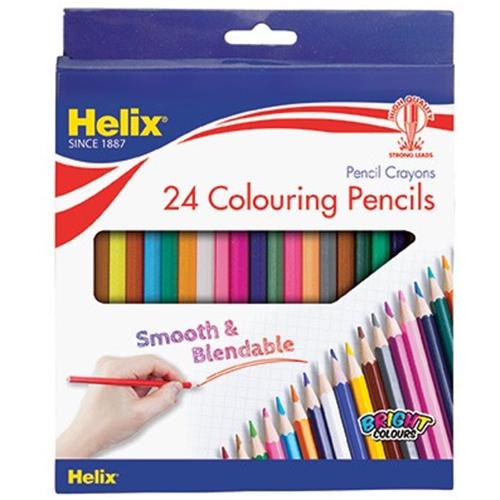 Helix Coloring Pencils - Set of 24