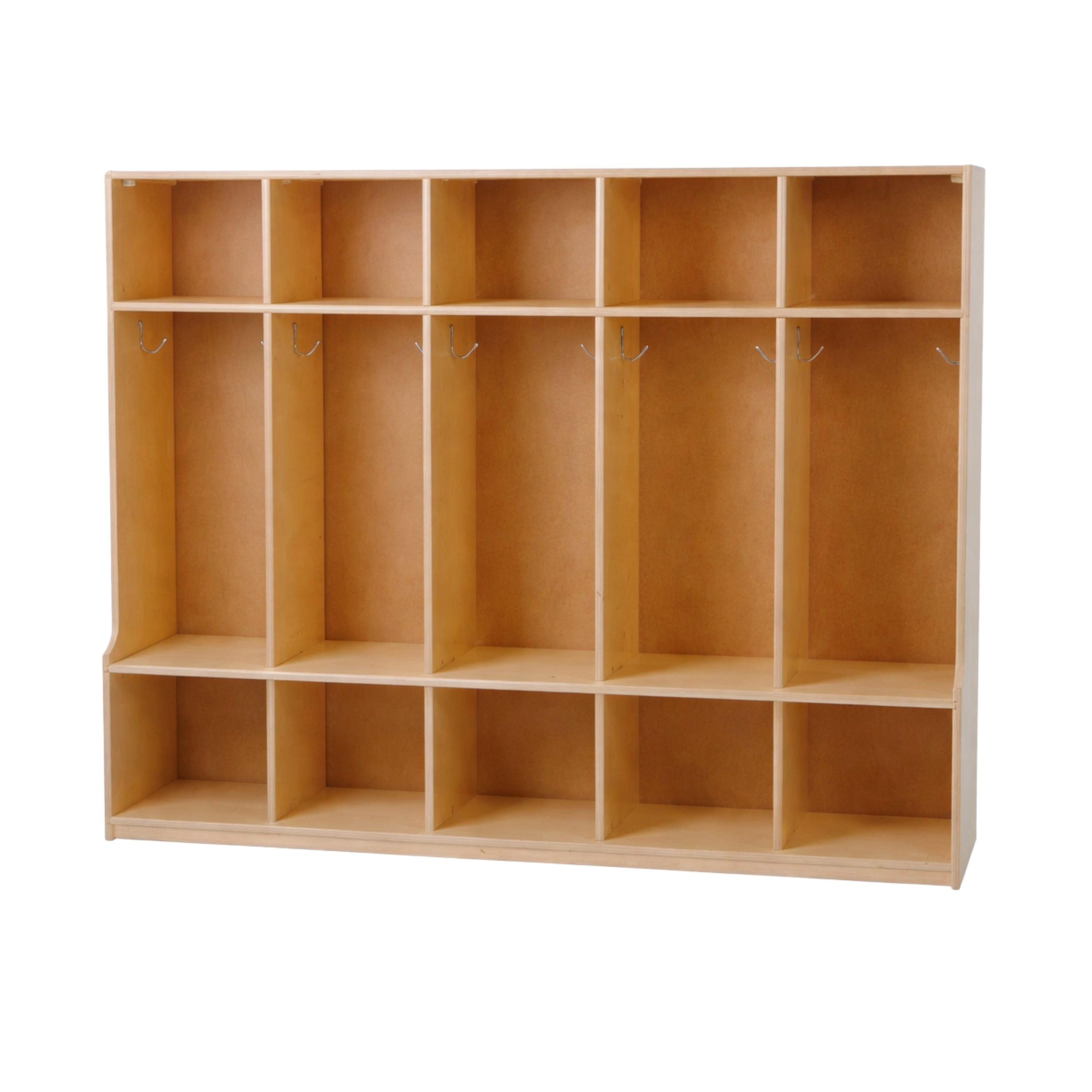 Birch Classroom Locker Unit | Durable 5-Compartment Storage for Early Childhood Organization