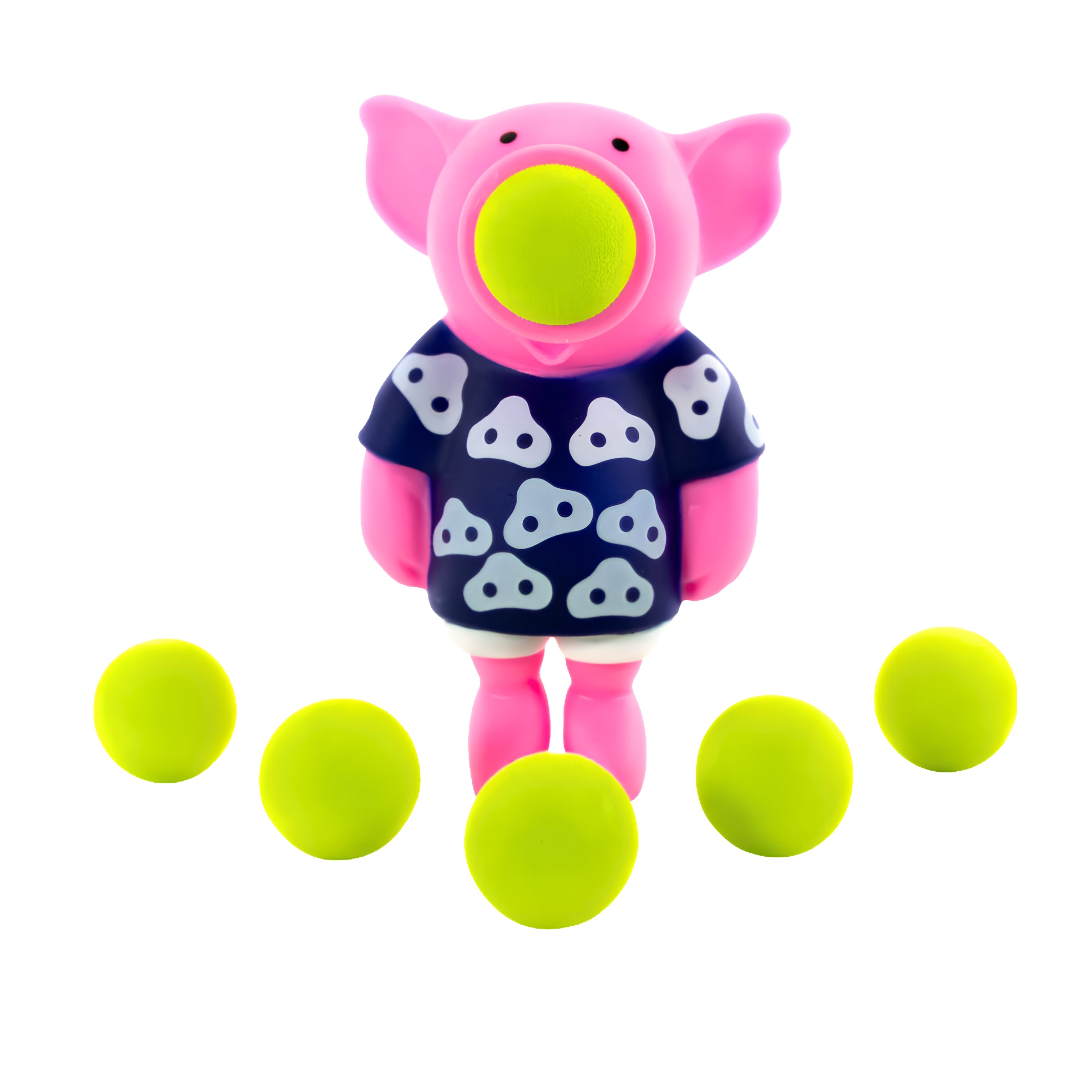 Pig Popper - STEM Air Powered Ball Launcher