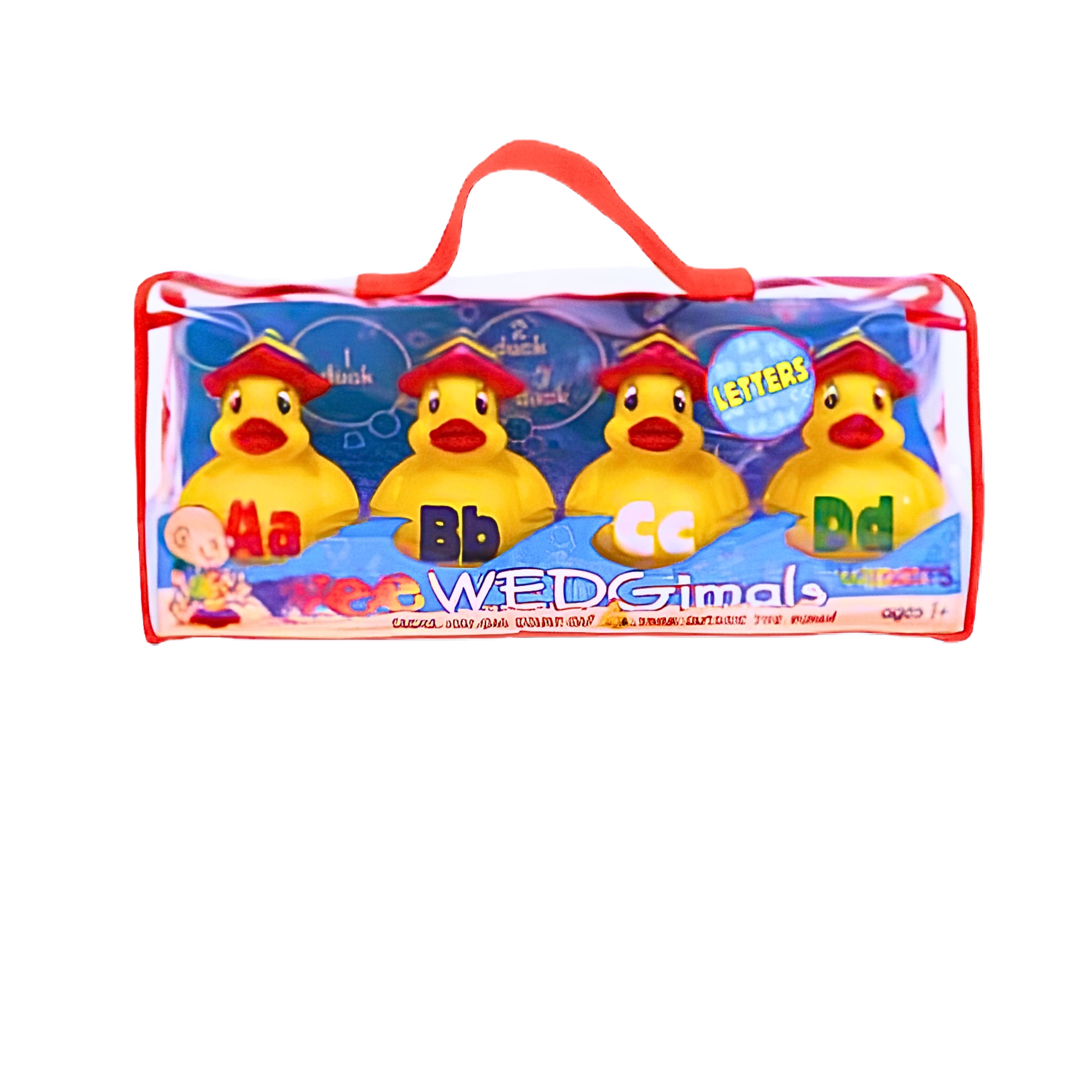 WEDGiMALS® Ducks – 4 Piece Set- Assorted Styles