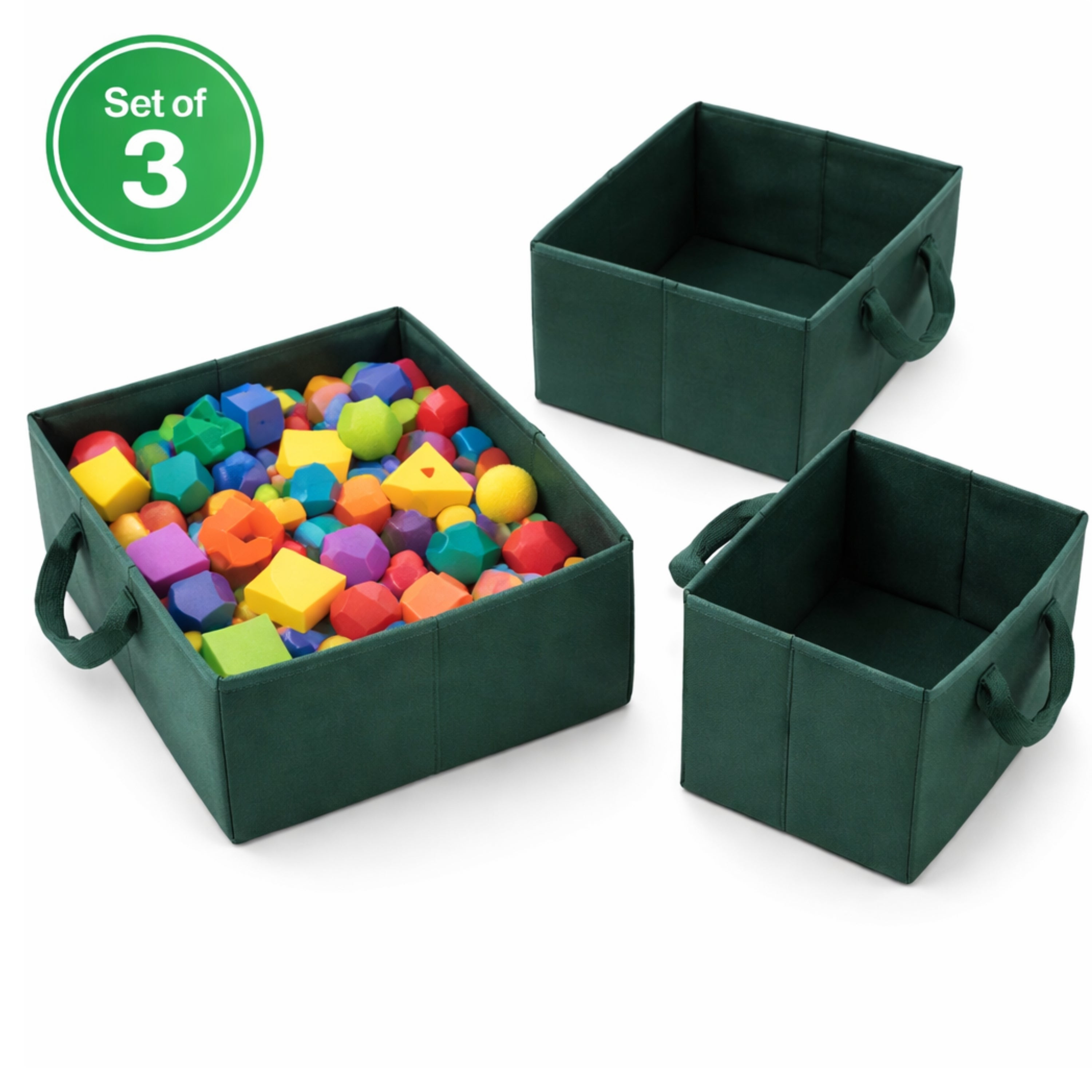 Nature Exploration Storage Baskets – Set of 3