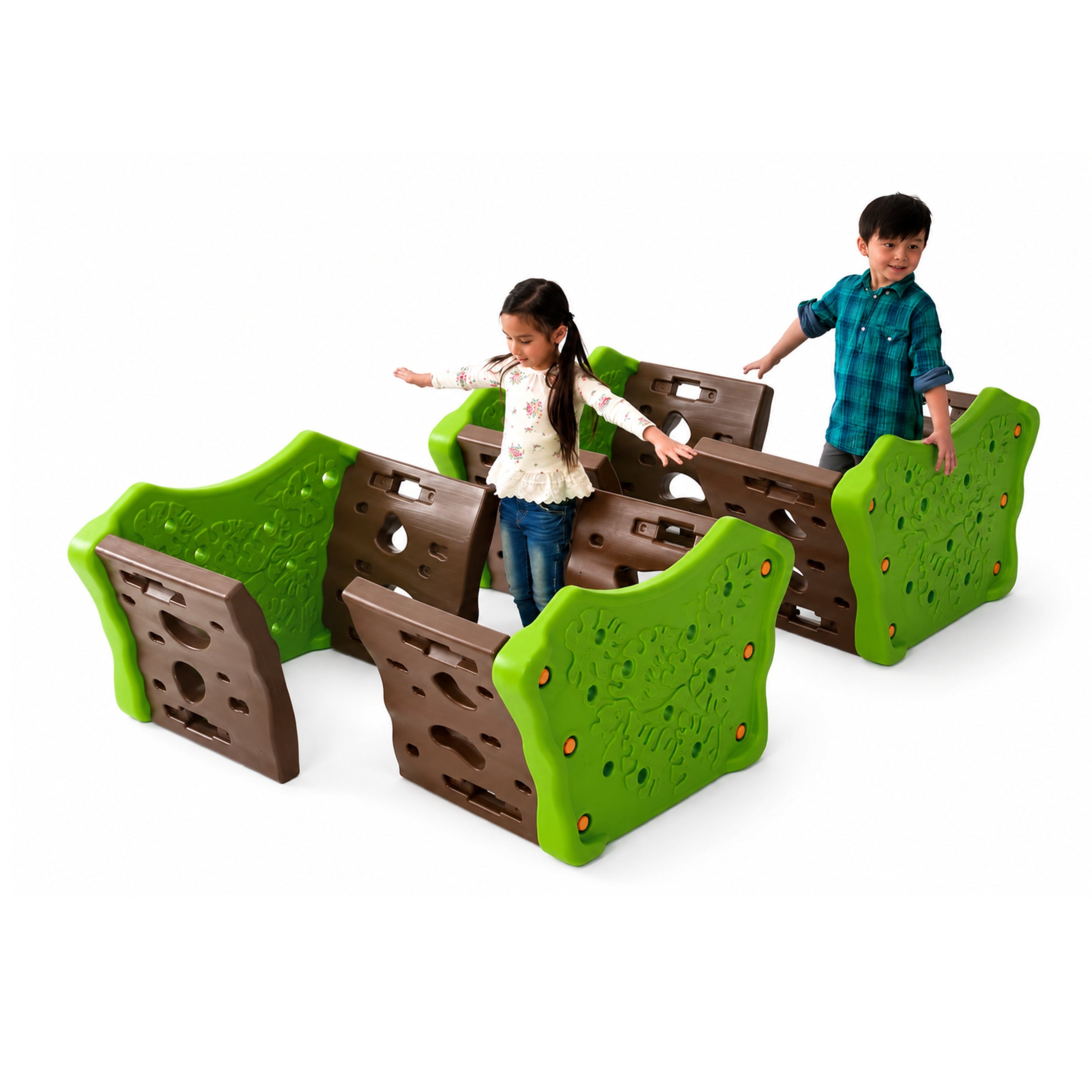 Forest Tunnel Crawl & Balance Play Set Bundle – 2 Complete Sets