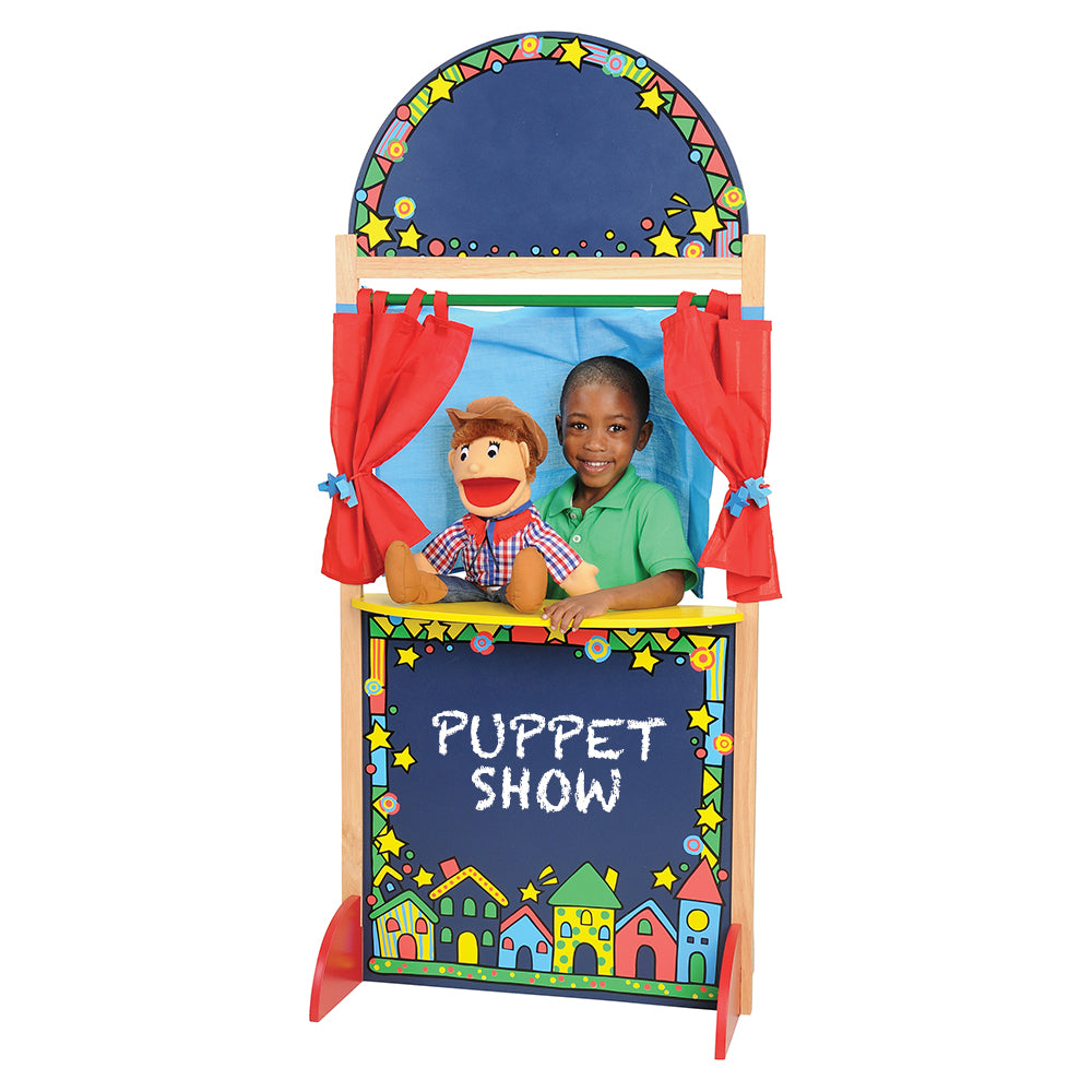 Constructive Playthings Exclusive Puppet Theater