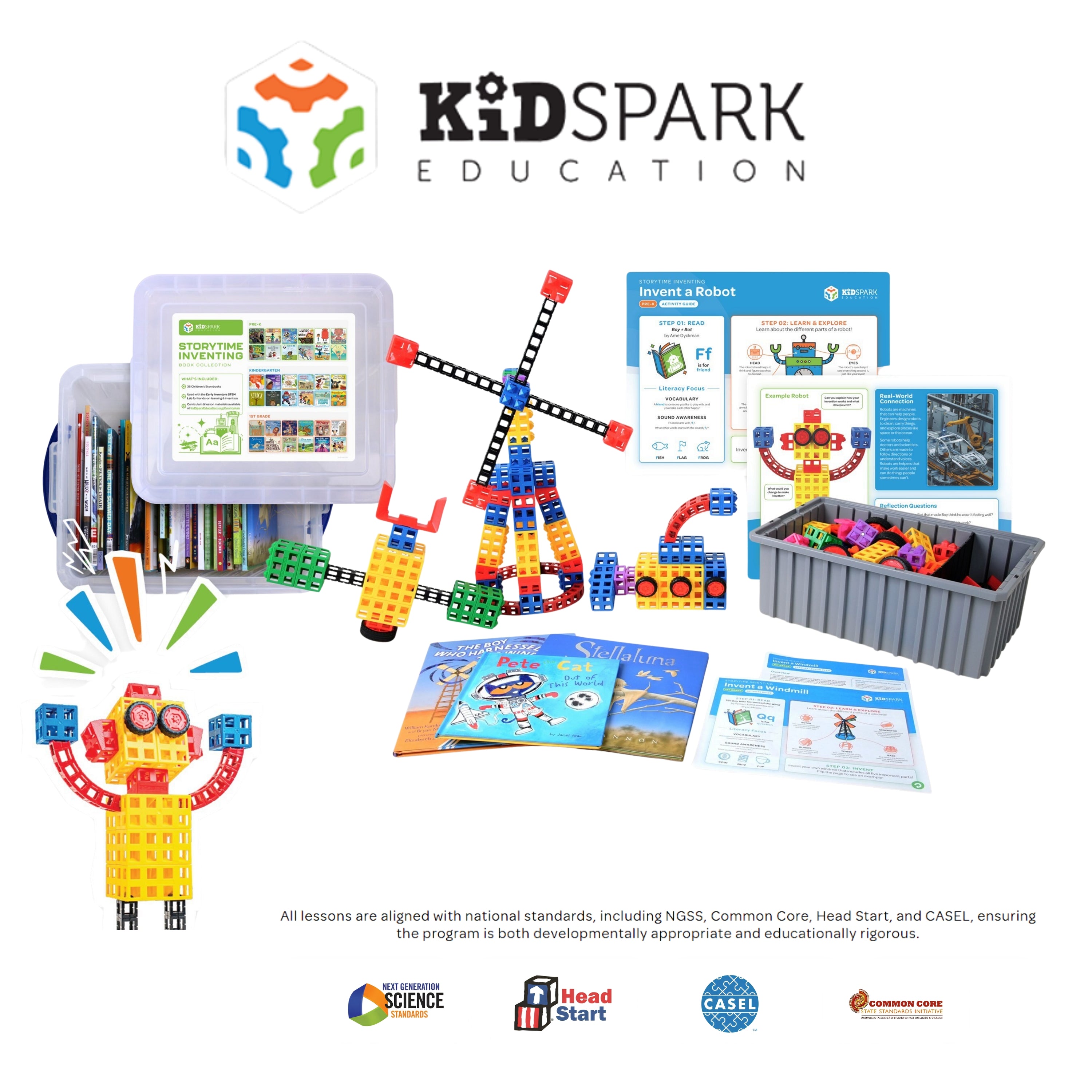 Storytime Inventing Book Collection | PreK-1 | Kid Spark Education