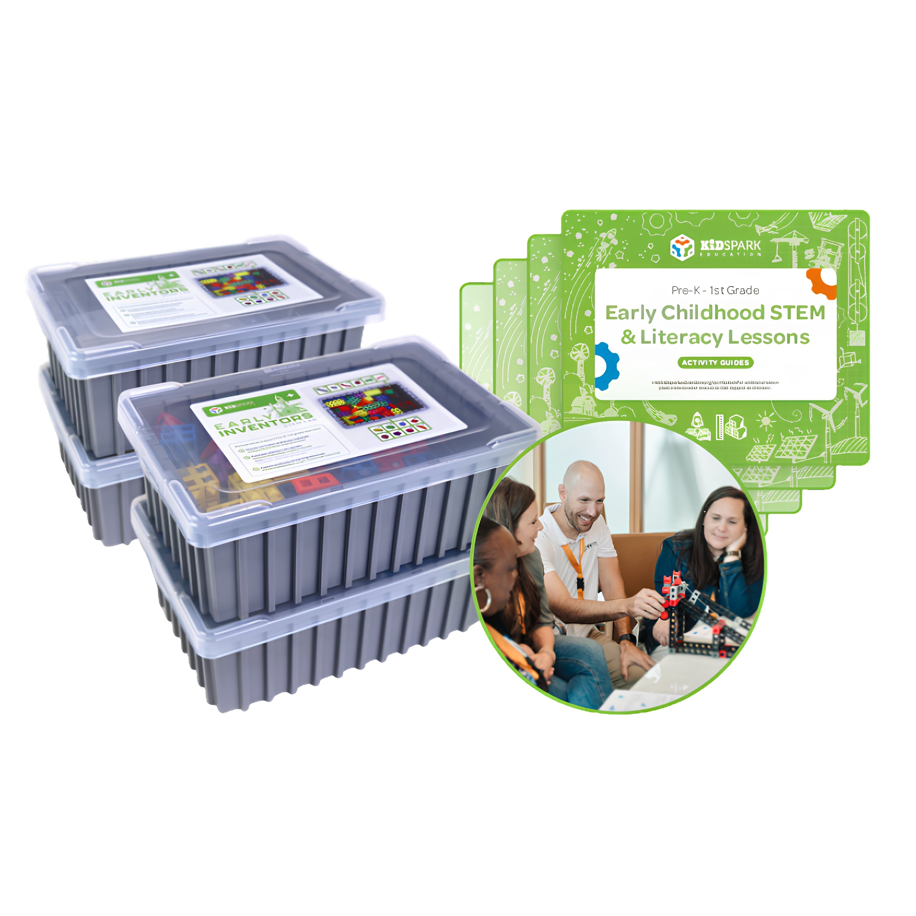 8-Student STEM & Literacy Program Package | PreK-1 | Kid Spark Education
